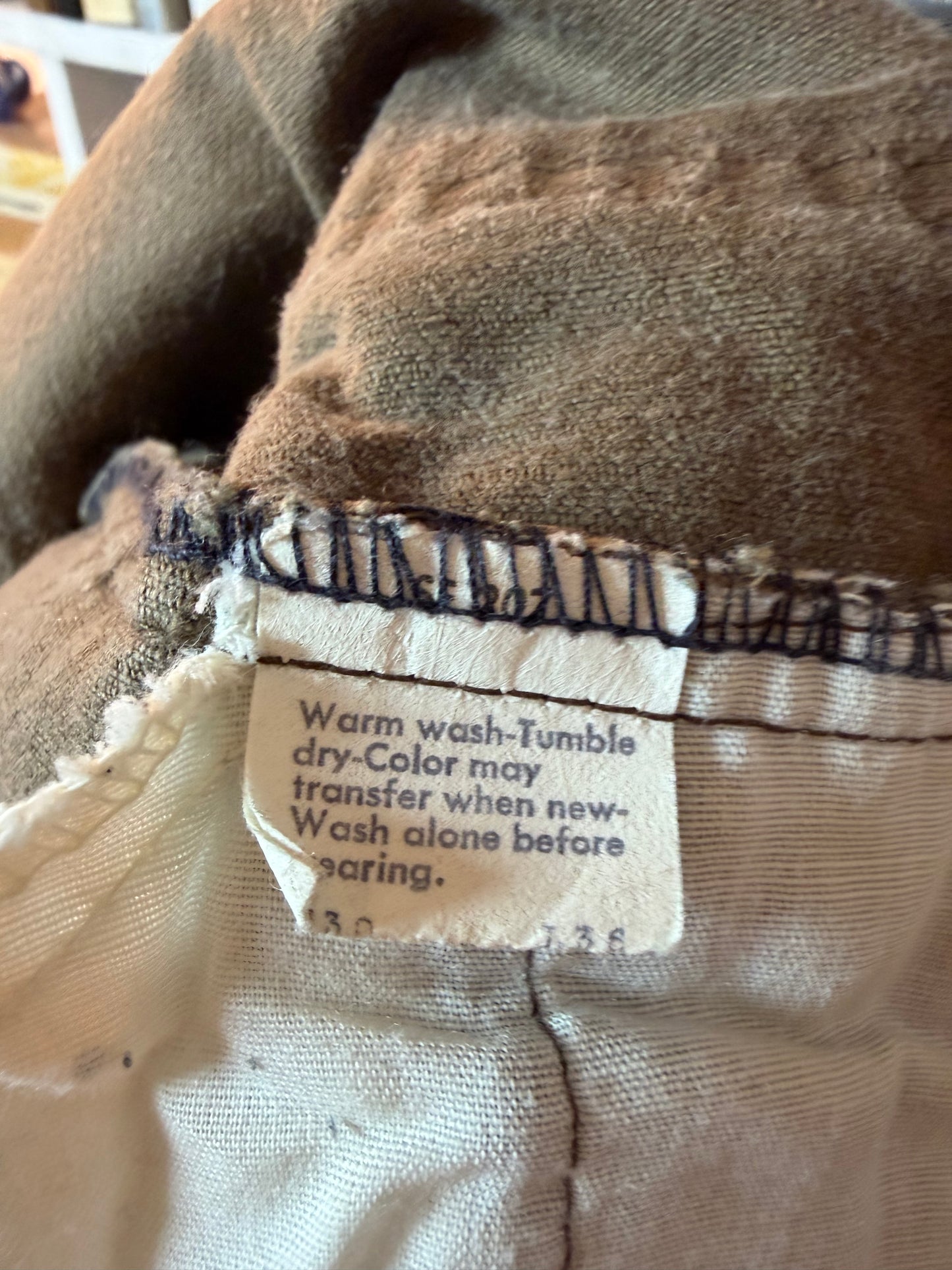 1980s Levi's 517 Brown Corduroy Bootcut Pant 30