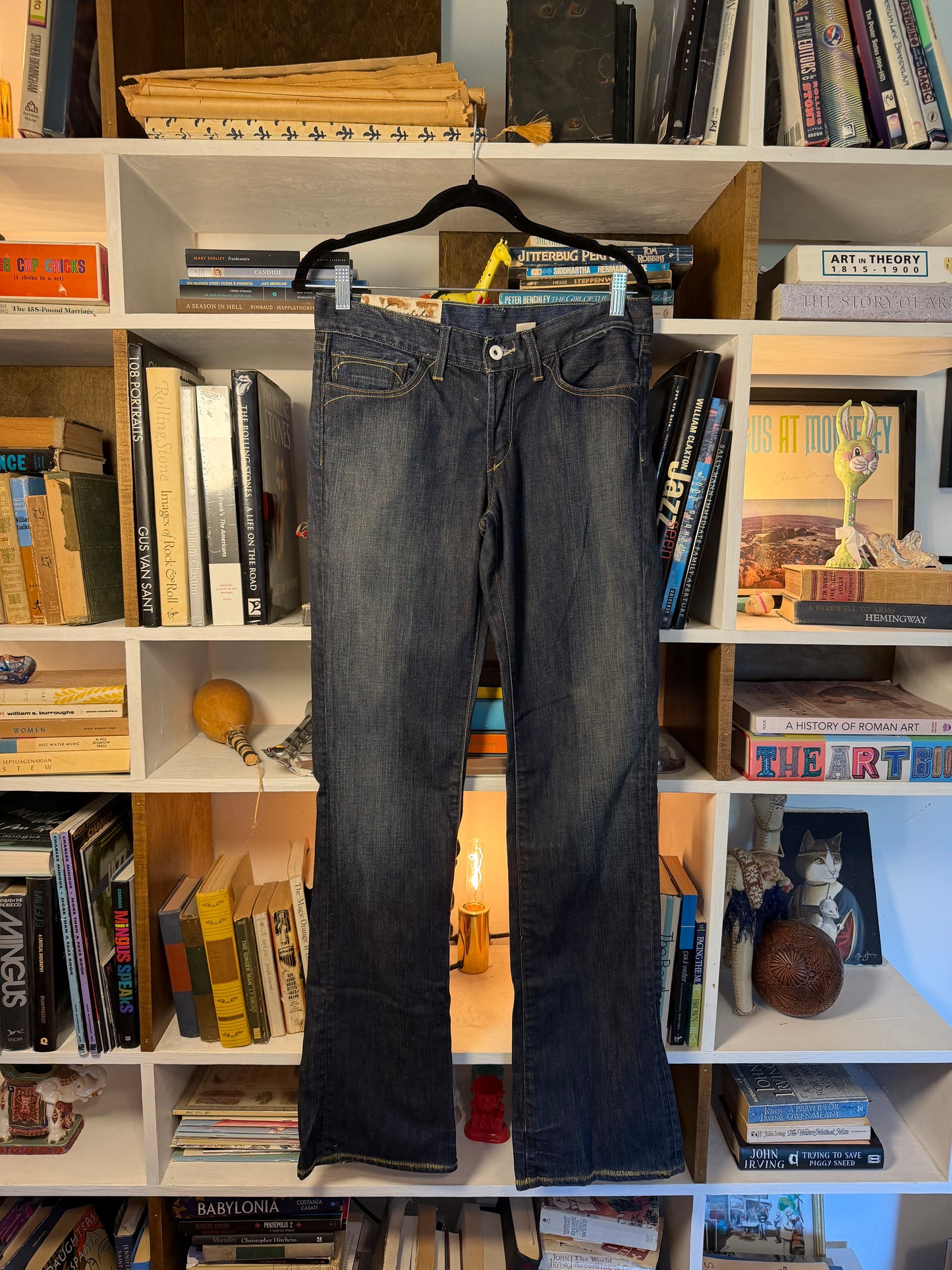 Loomstate "Justice" Dark Blue Organic Cotton Bootcut Jeans