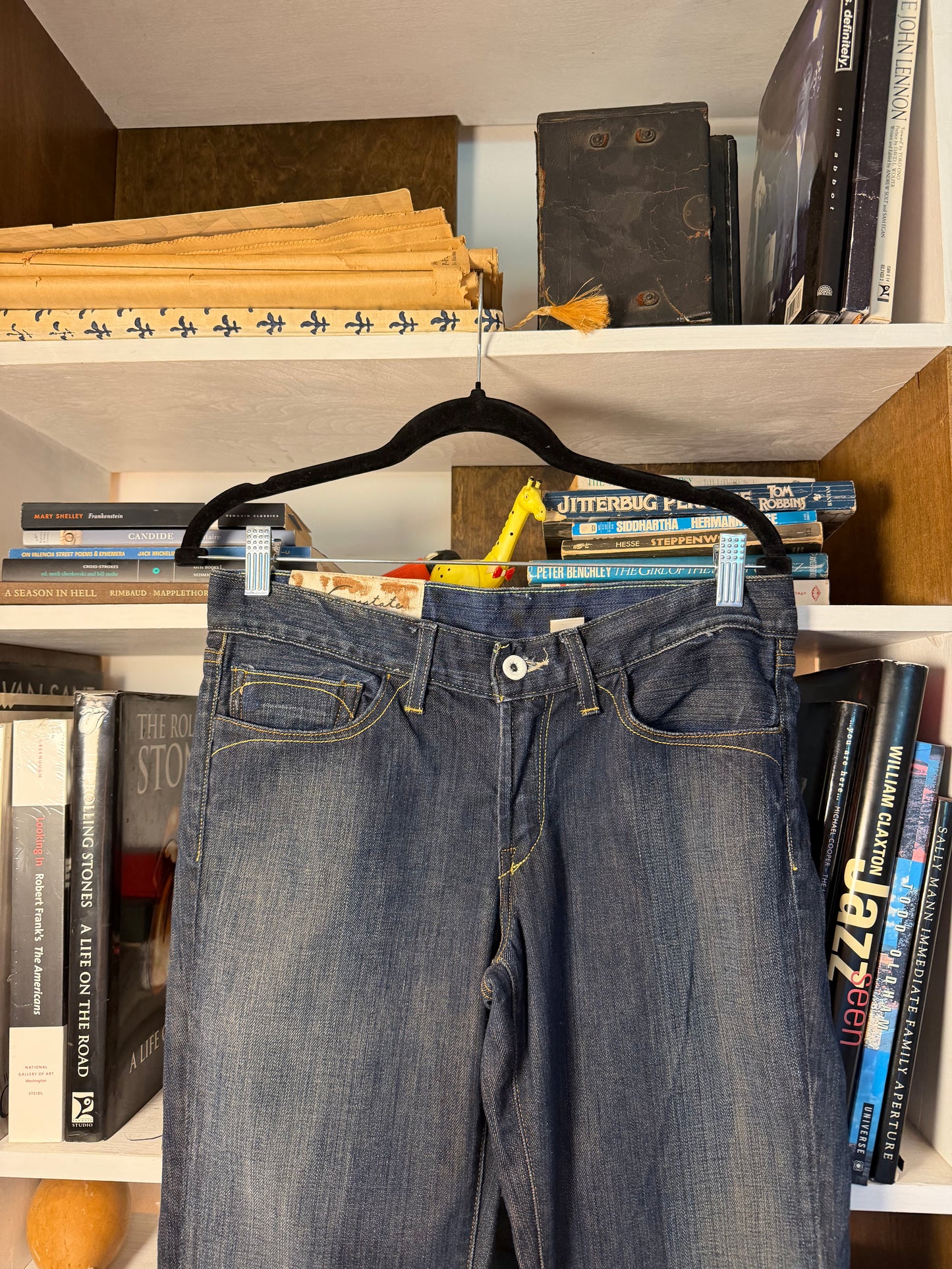 Loomstate "Justice" Dark Blue Organic Cotton Bootcut Jeans