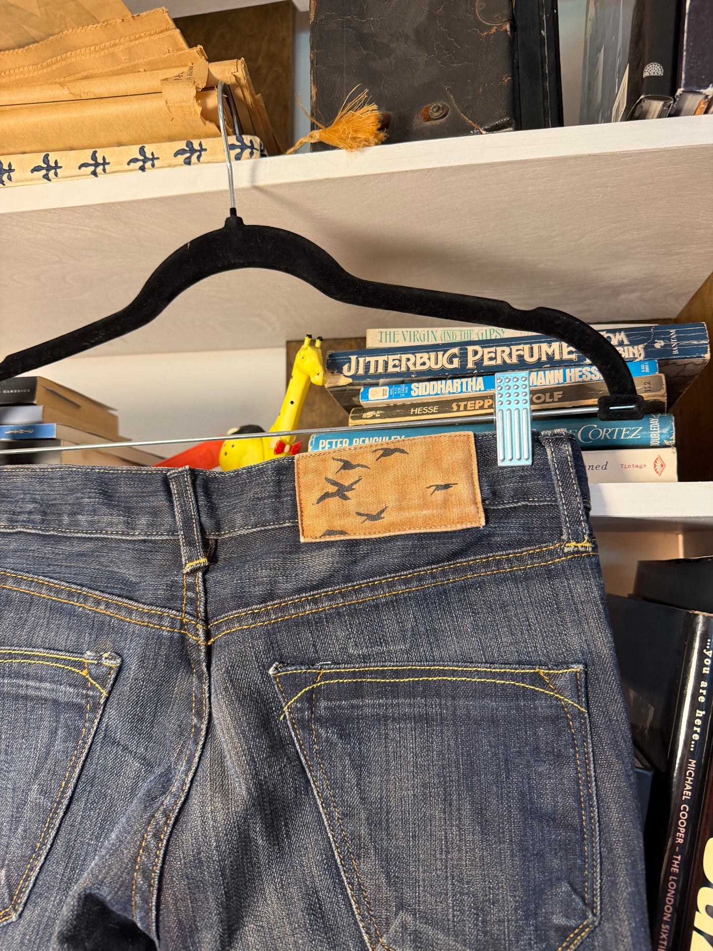 Loomstate "Justice" Dark Blue Organic Cotton Bootcut Jeans