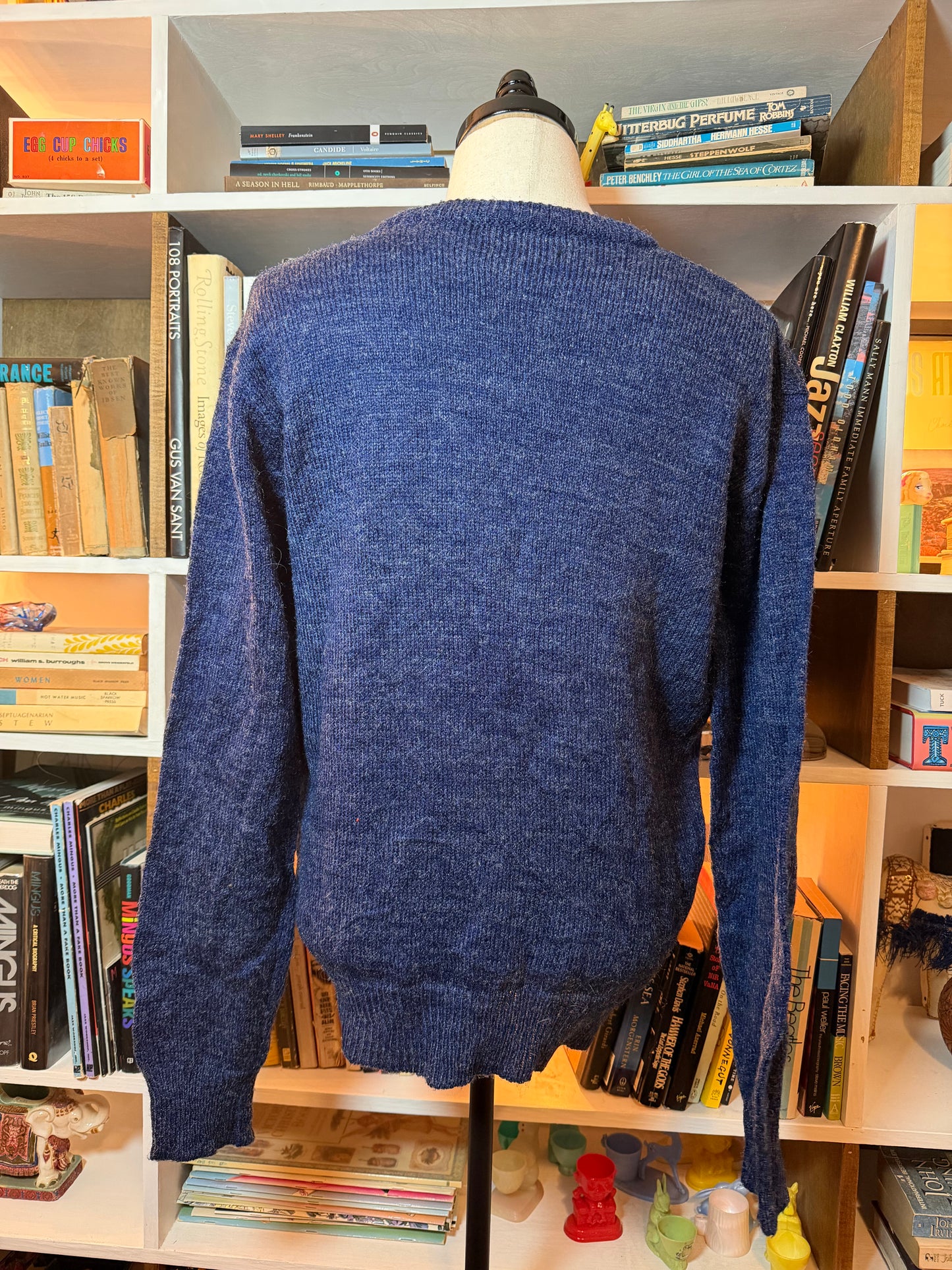 Argyle Printed Pullover