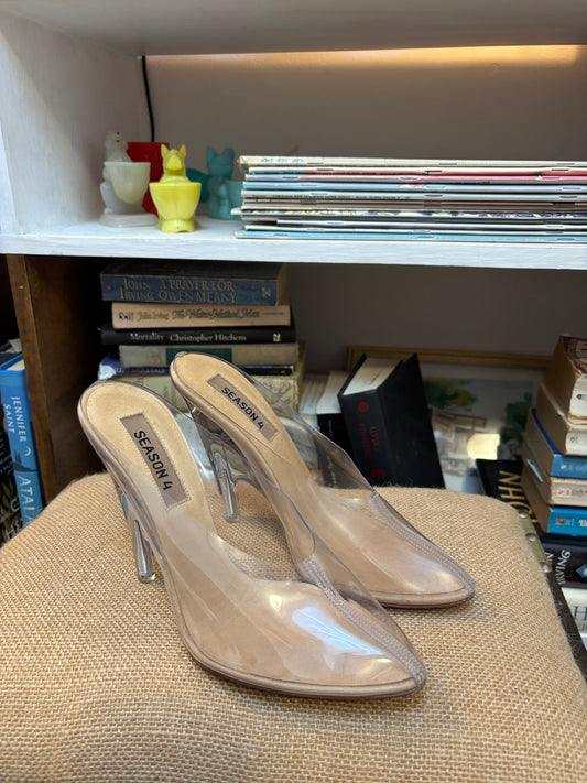 Yeezy Season 4 Clear Mules 37