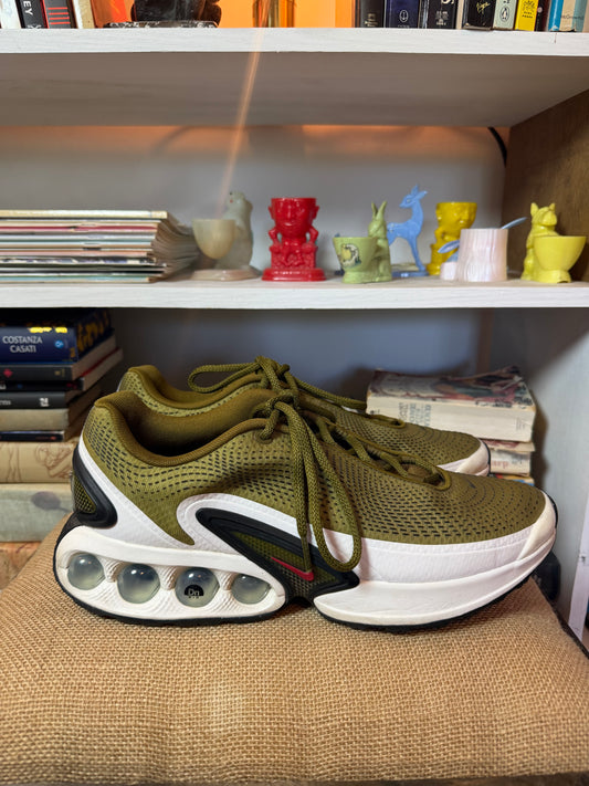 Nike Air Max Dn Olive Green Sneakers - Size 11