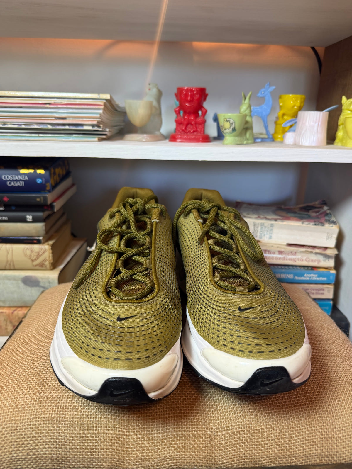 Nike Air Max Dn Olive Green Sneakers - Size 11