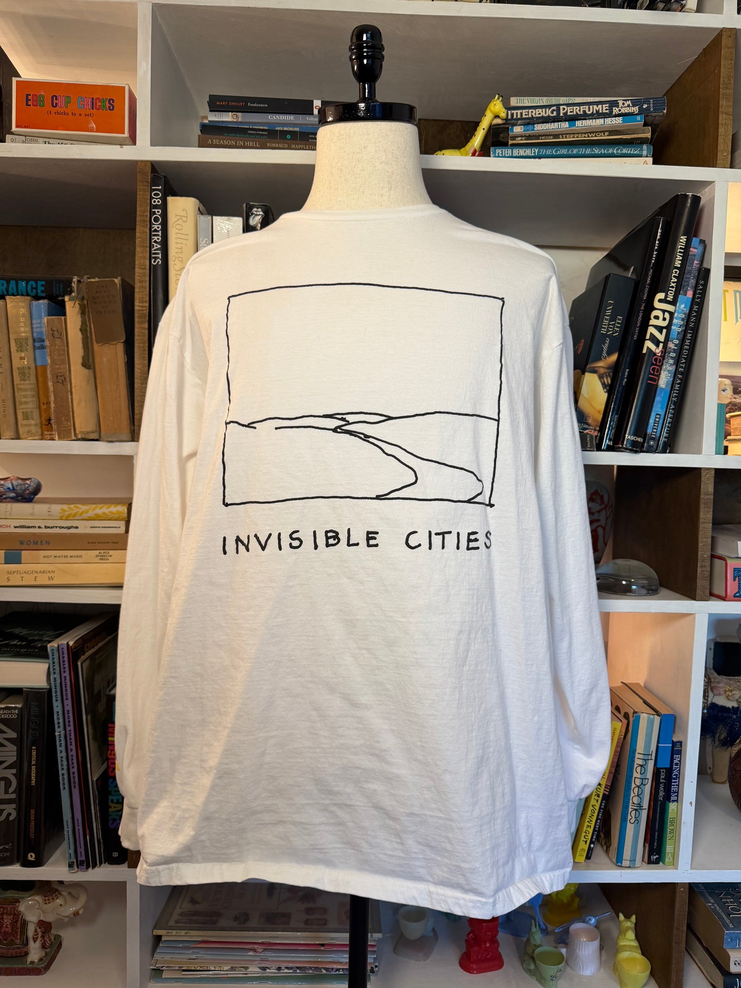 David Byrne Invisible Cities Tour Shirt