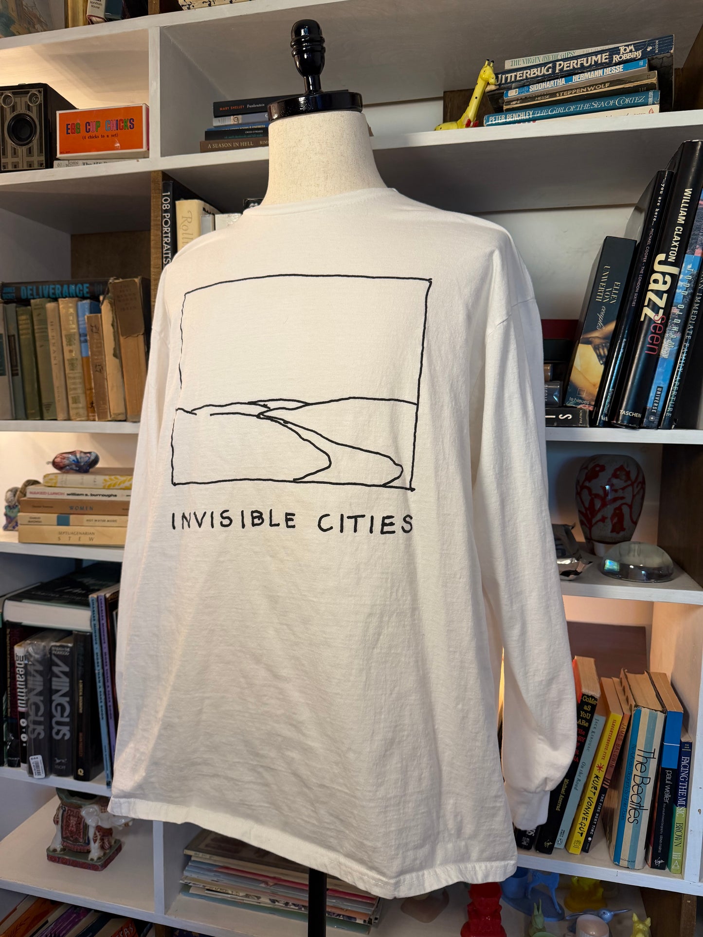 David Byrne Invisible Cities Tour Shirt