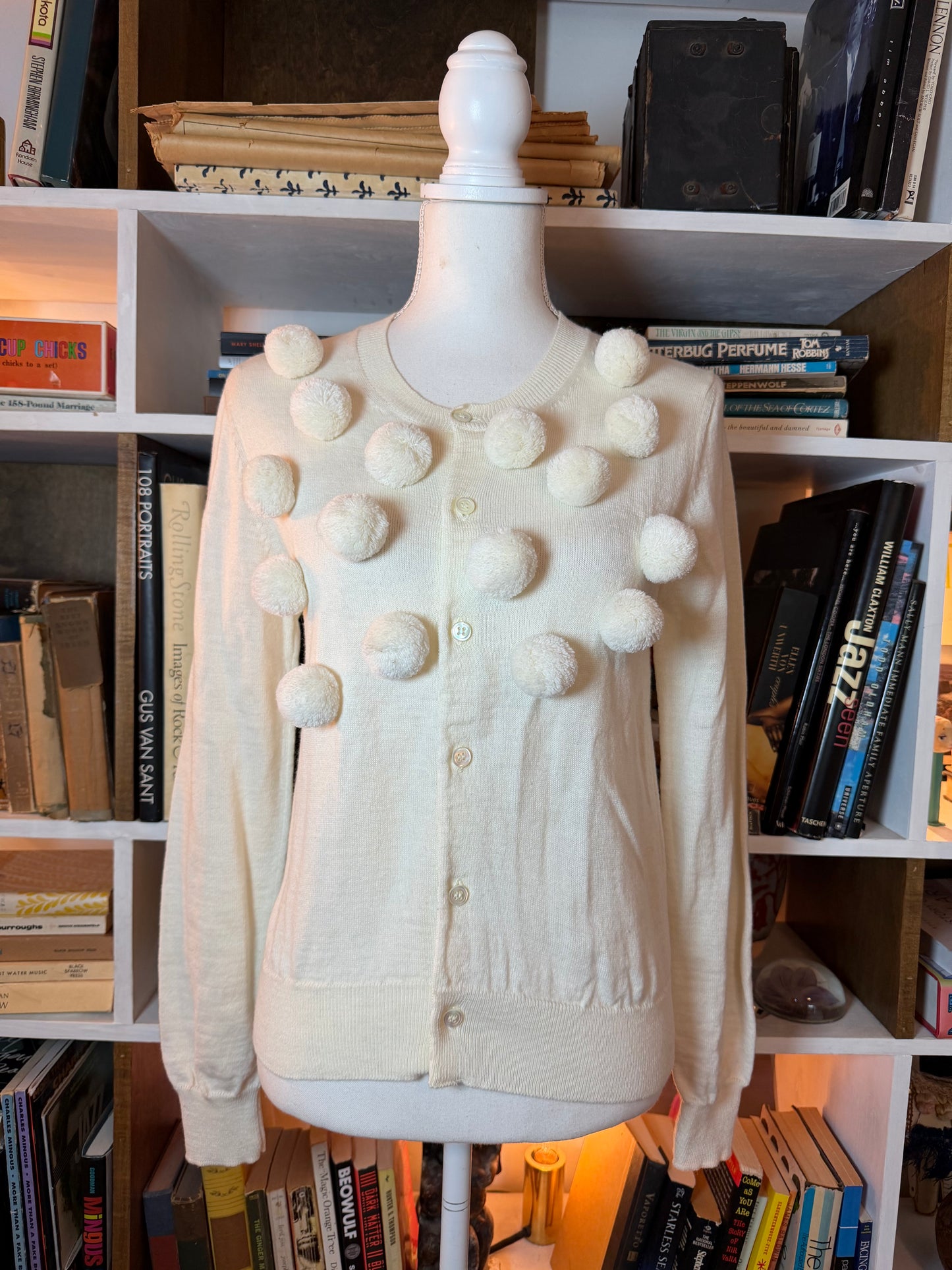 Comme des Garçons 2018 Pom Pom Cardigan