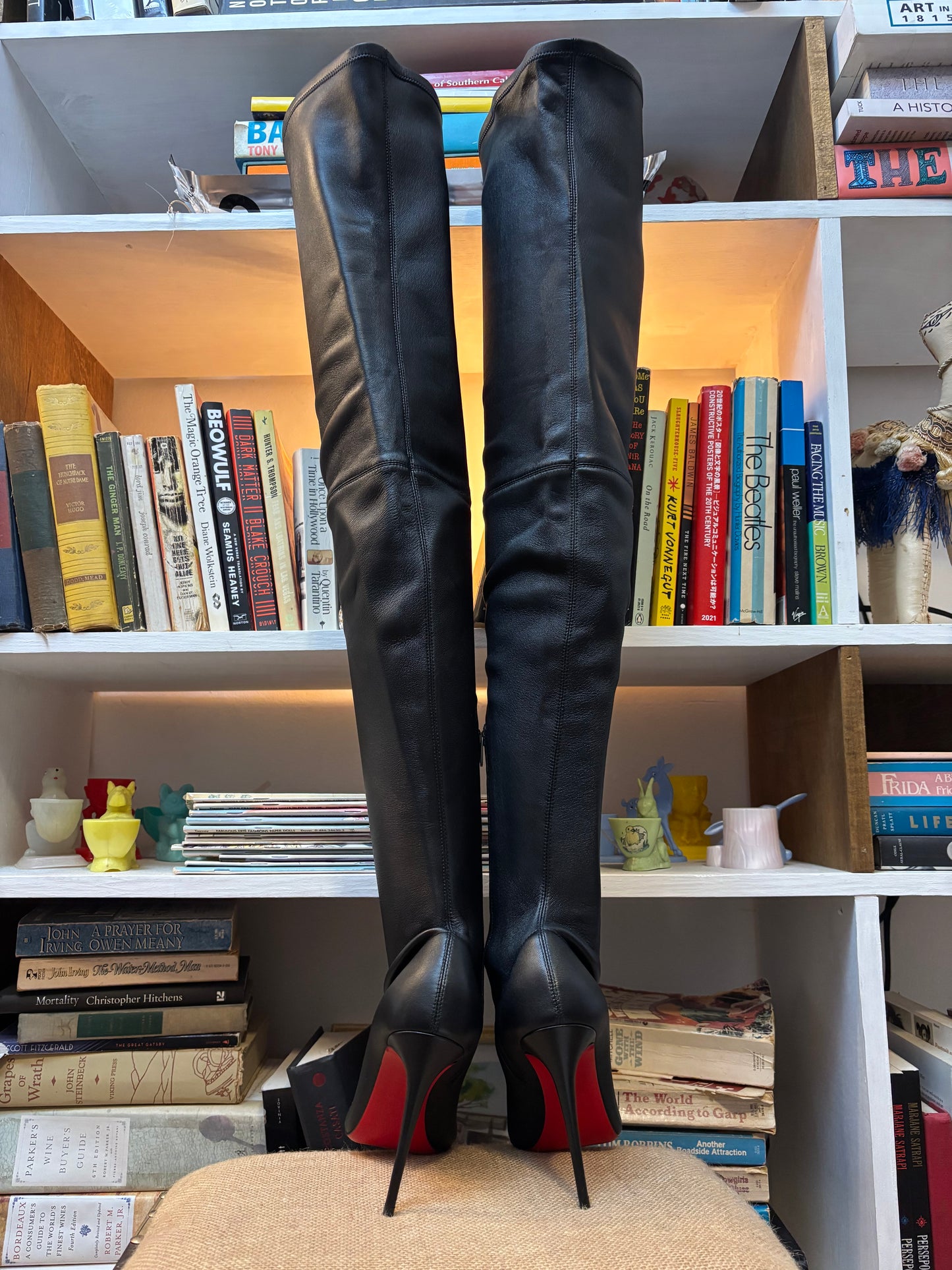 Christian Louboutin Over The Knee Boots 36