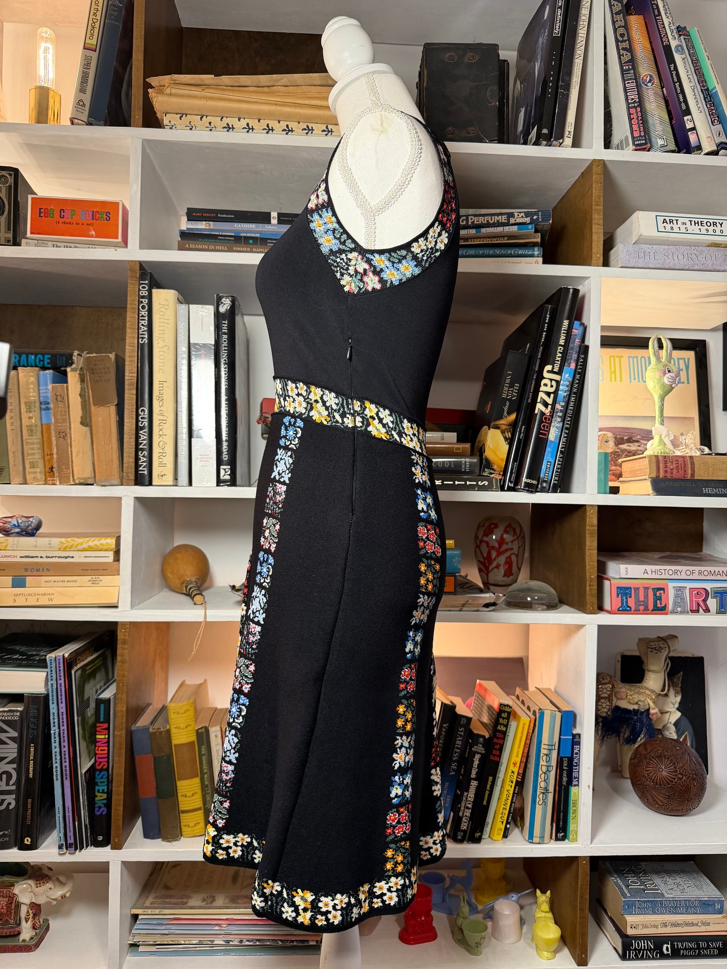 Valentino Knit Floral Dress