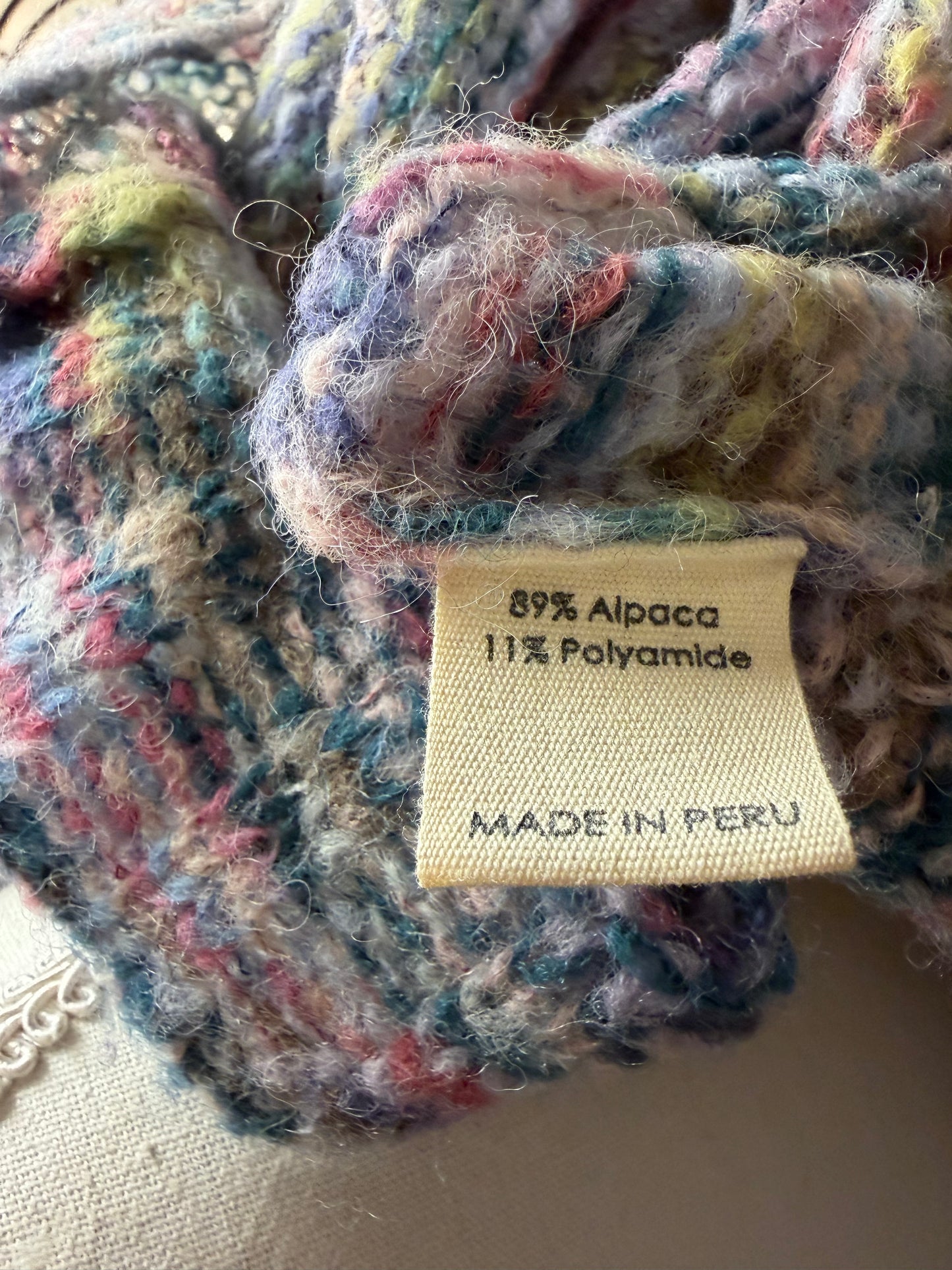 Christina Lehr Rainbow Knit Sweater