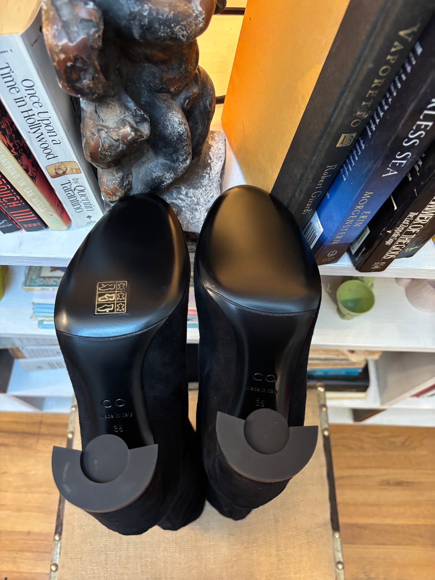 CO suede boots 36