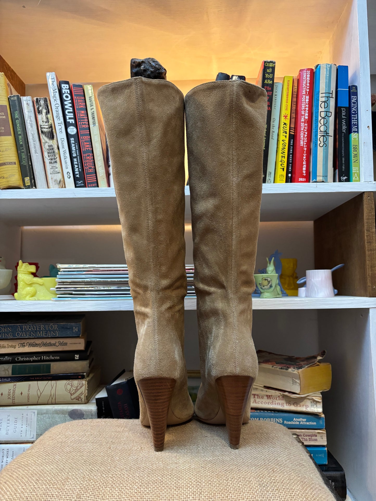 Michael Kors Tan Suede Boots 36