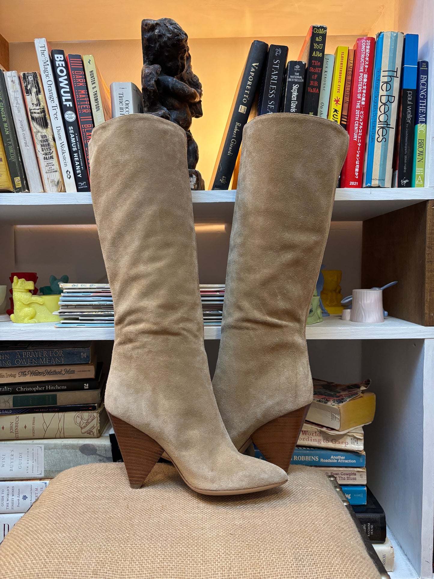 Michael Kors Tan Suede Boots 36