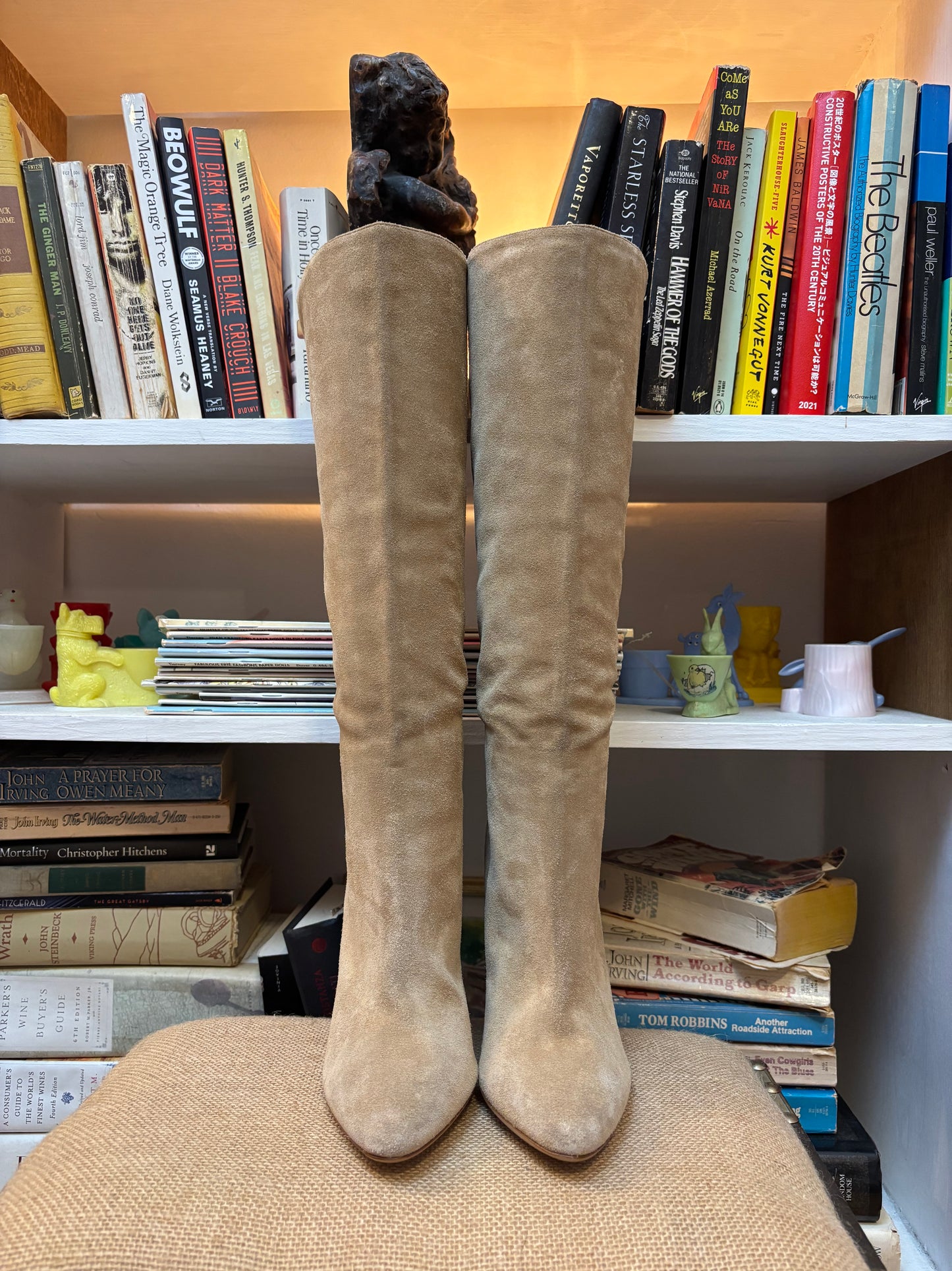 Michael Kors Tan Suede Boots 36