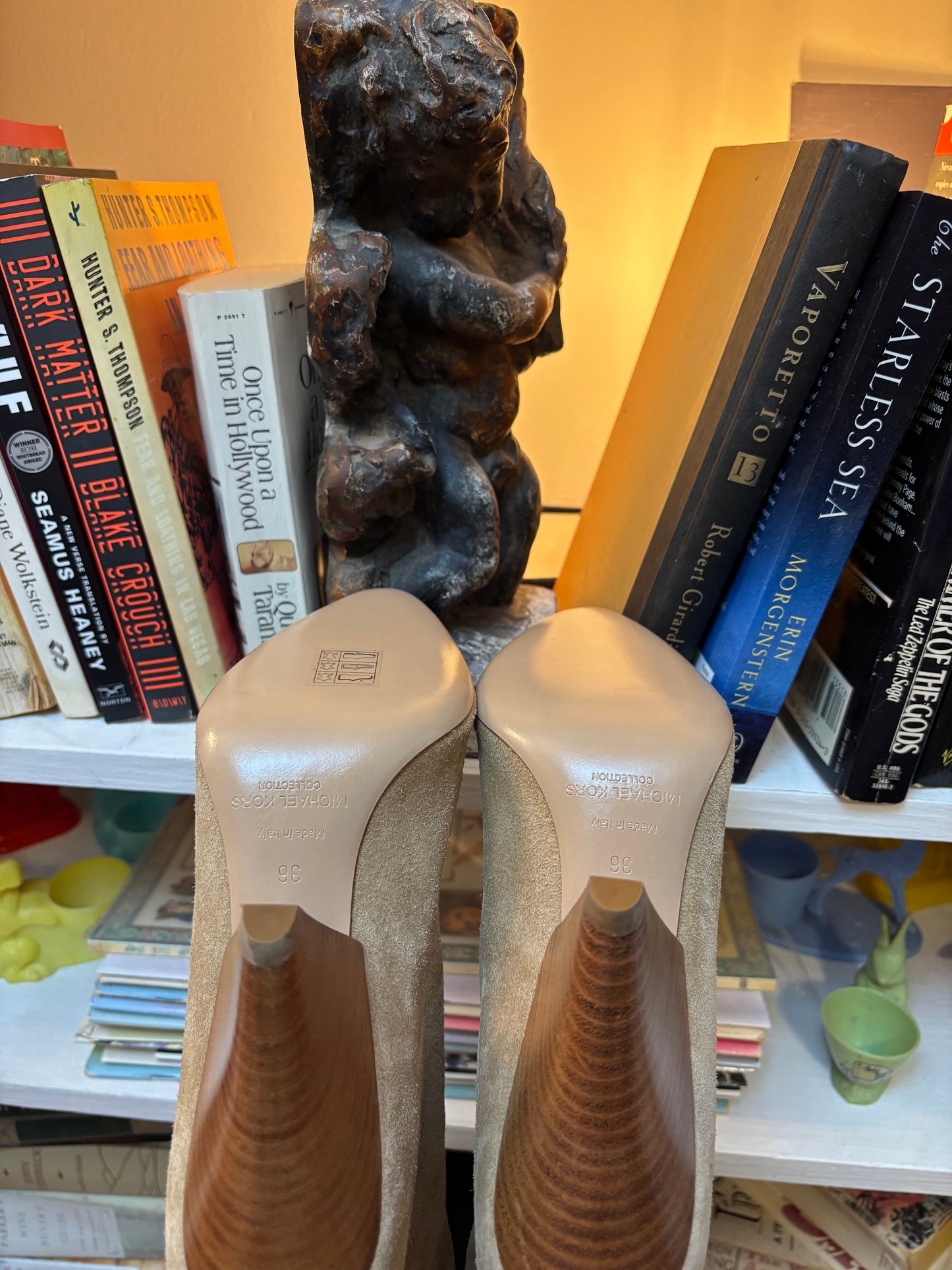 Michael Kors Tan Suede Boots 36