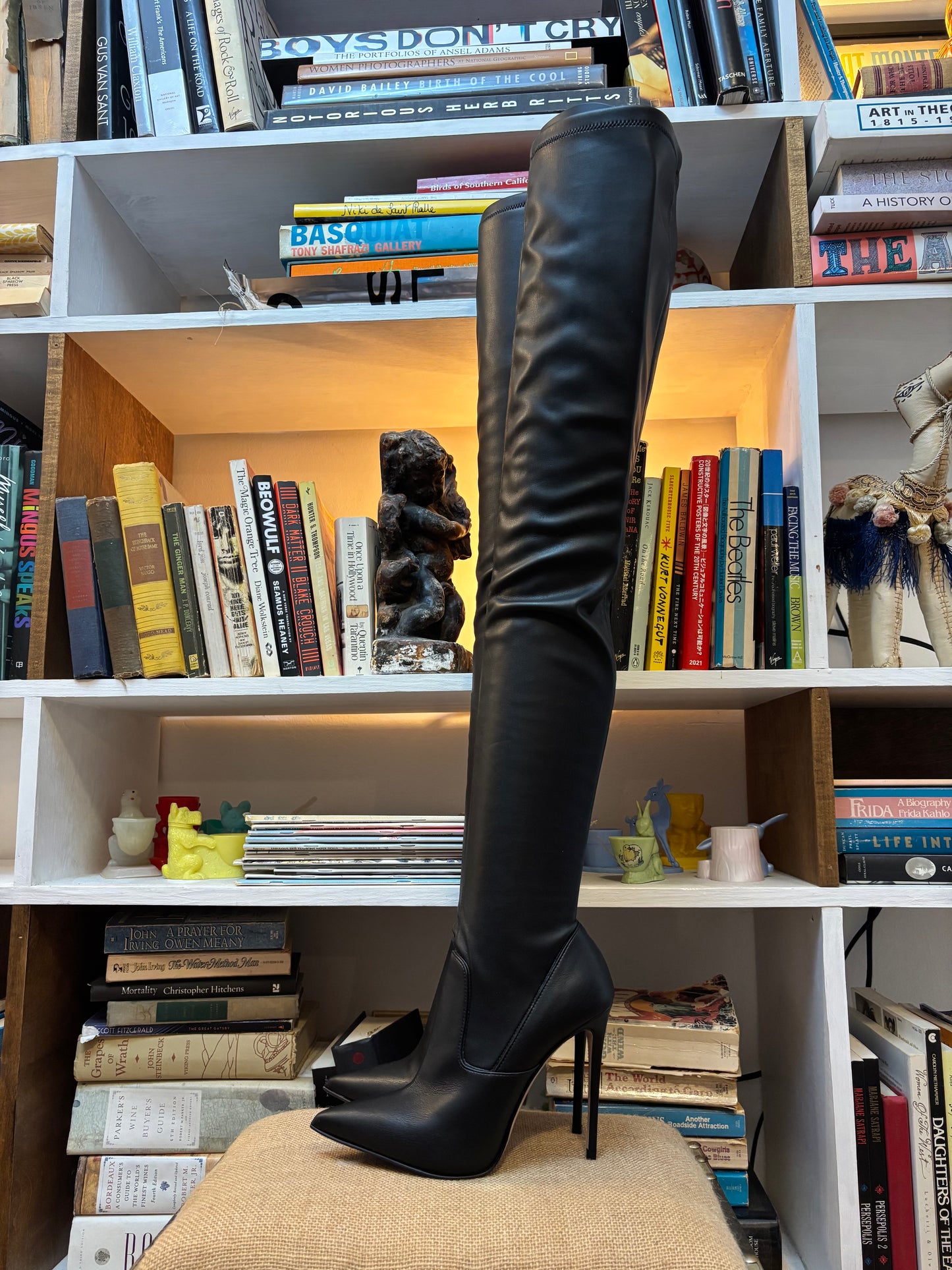Le Silla Leather Over The Knee Boots 36