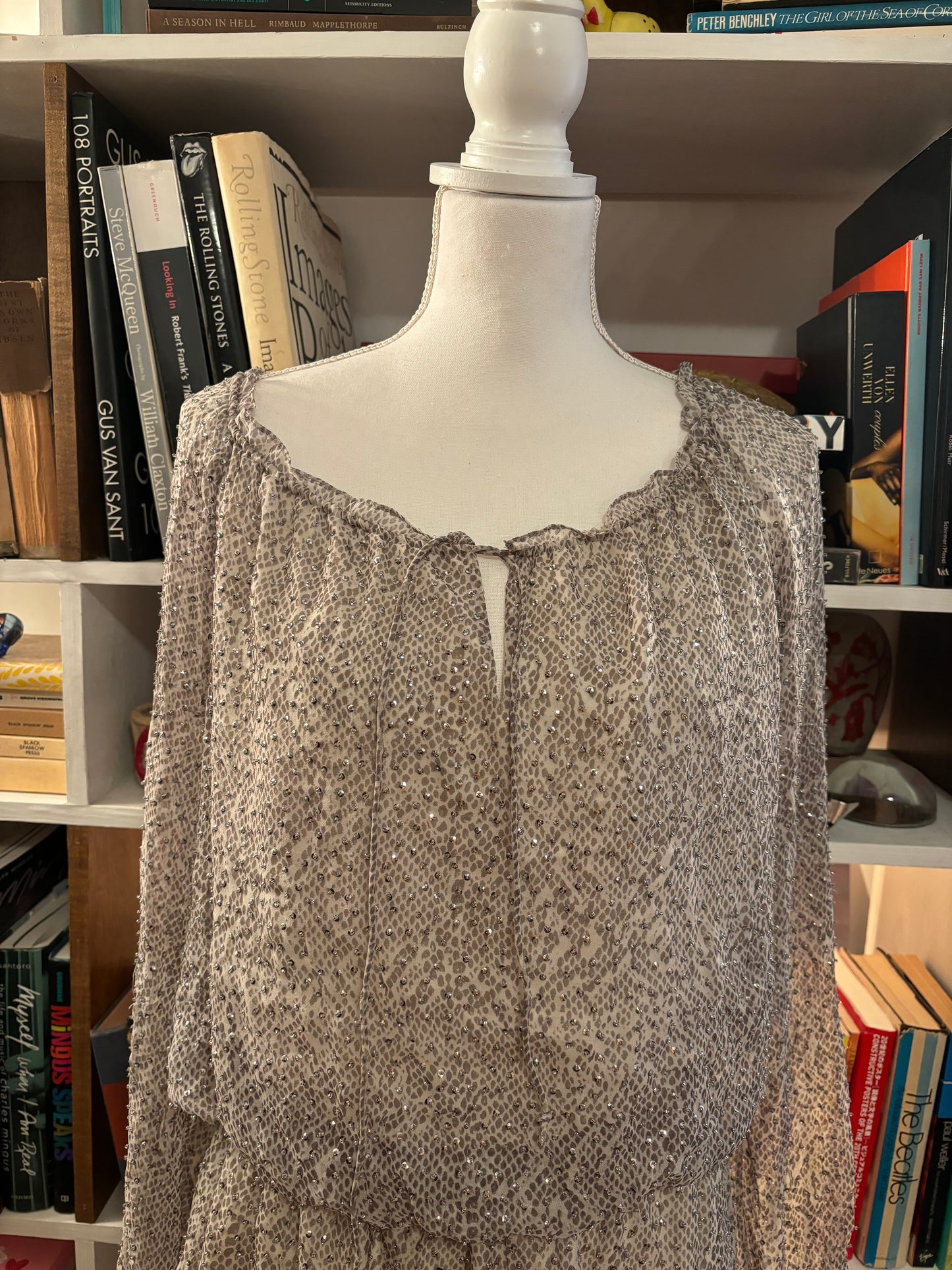 Haute Hippie Snake Print Dress