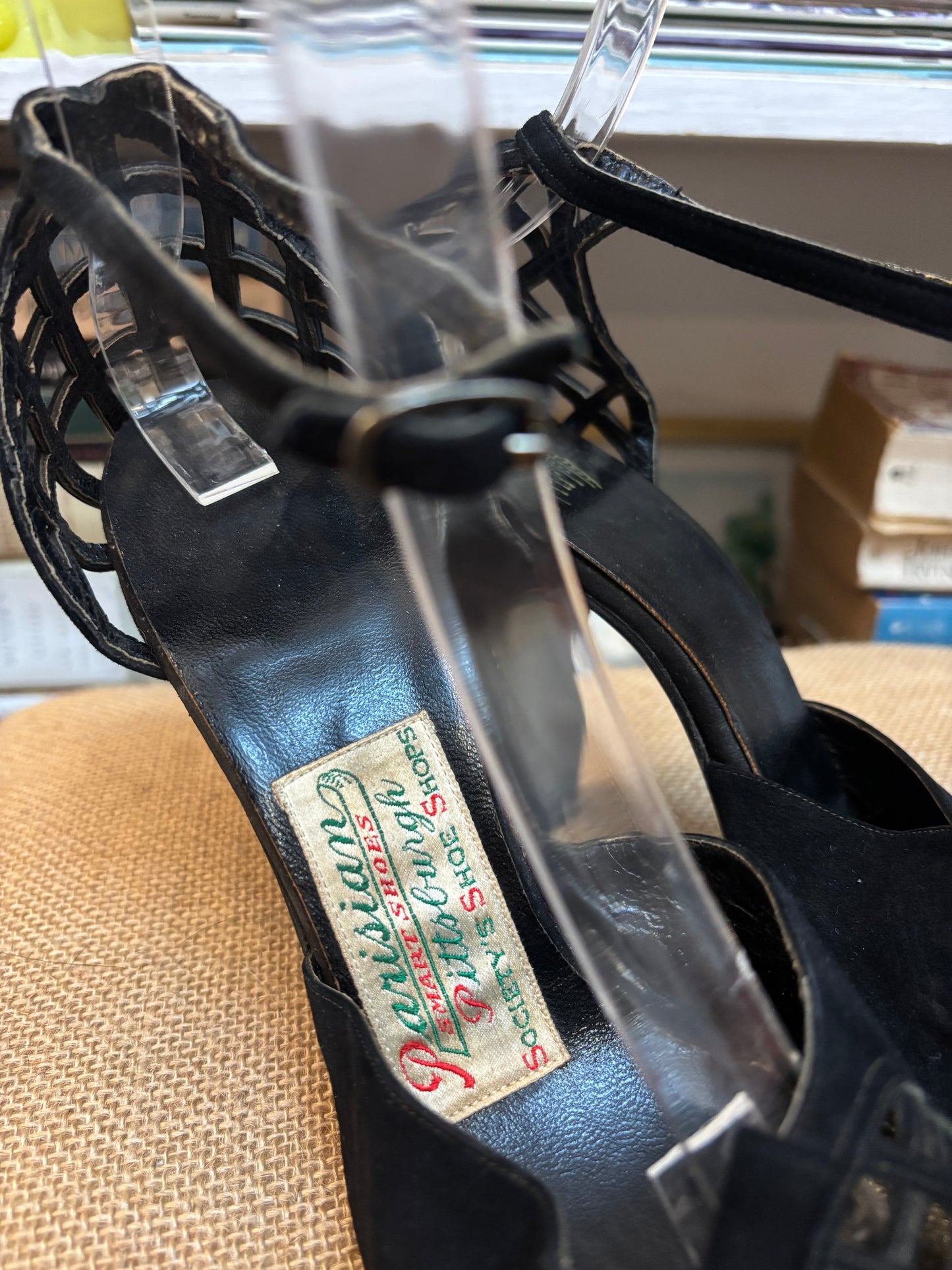 1940's Suede Pumps 8.5