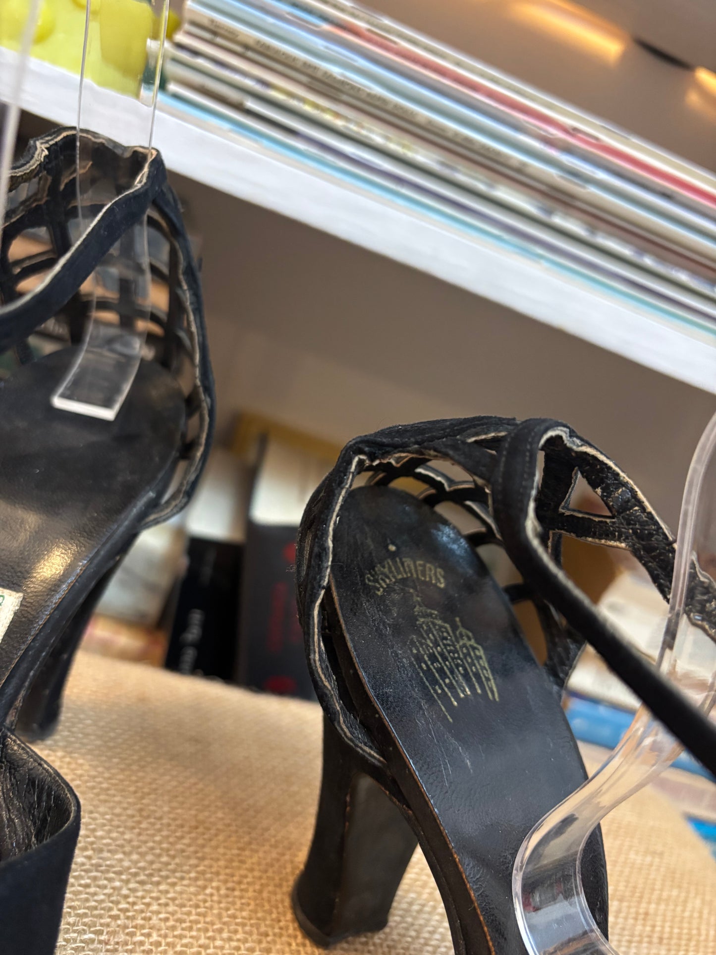 1940's Suede Pumps 8.5