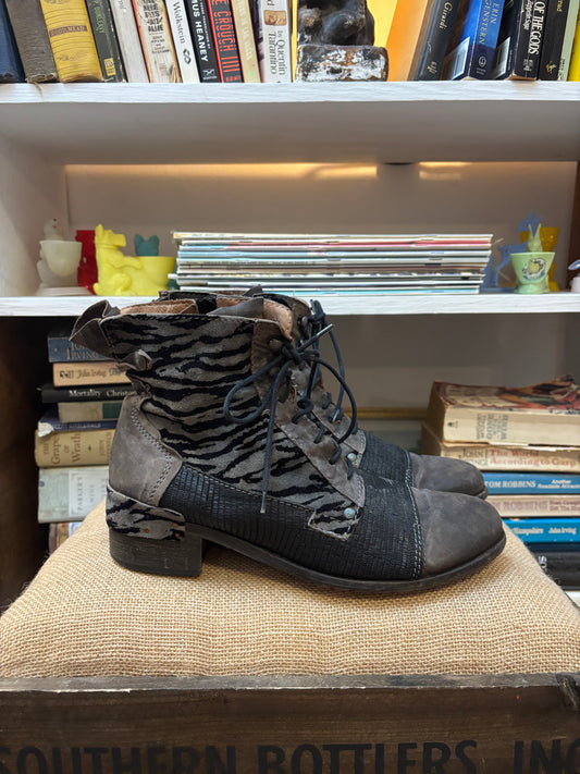 Charme Patchwork Boots 40
