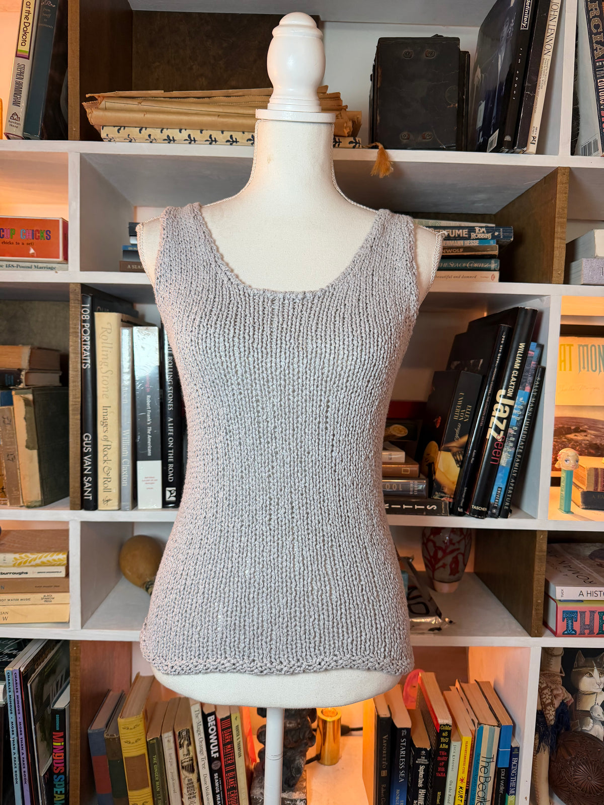 Giorgio Armani Chunky Knit Tank Top