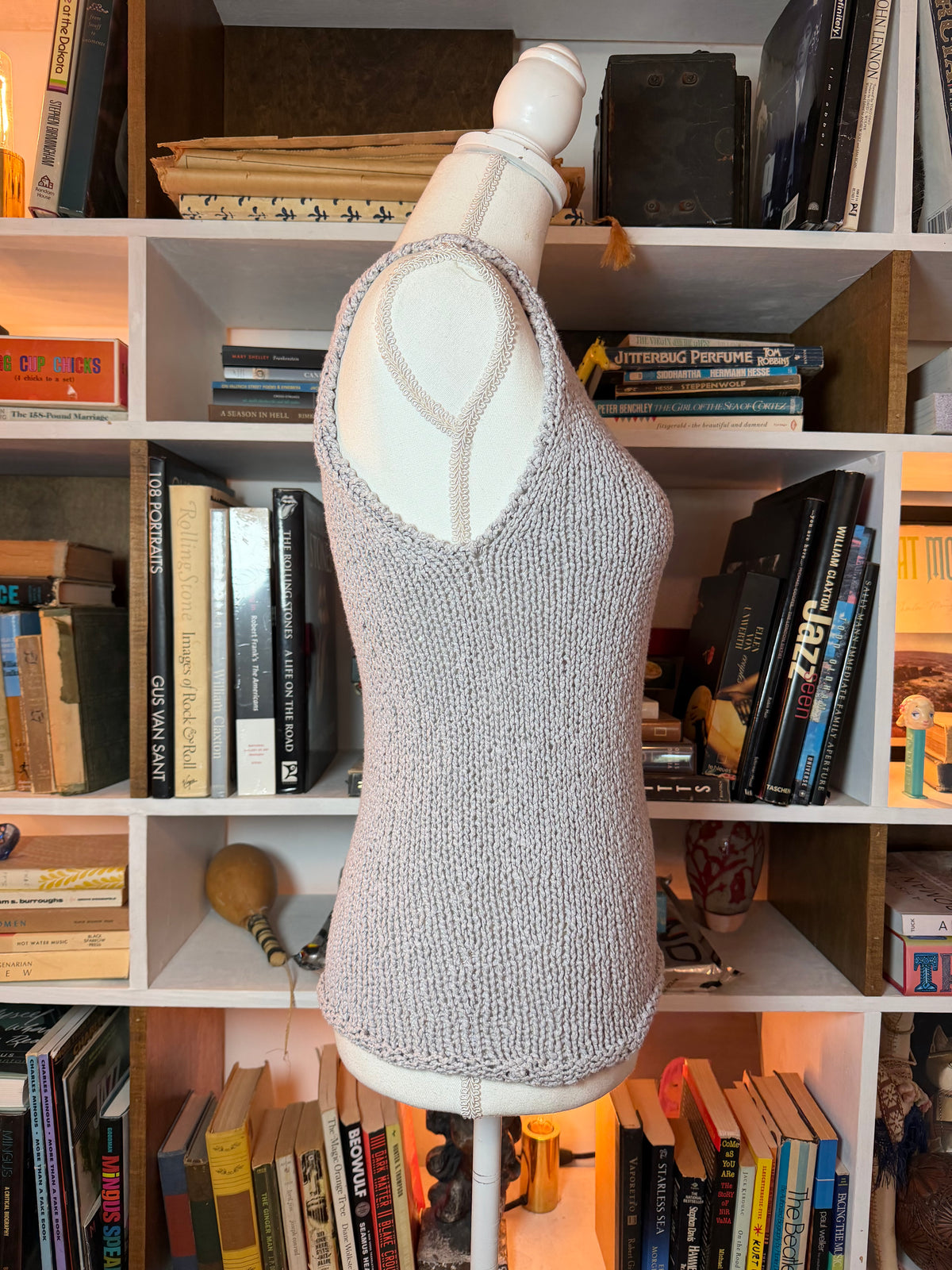 Giorgio Armani Chunky Knit Tank Top
