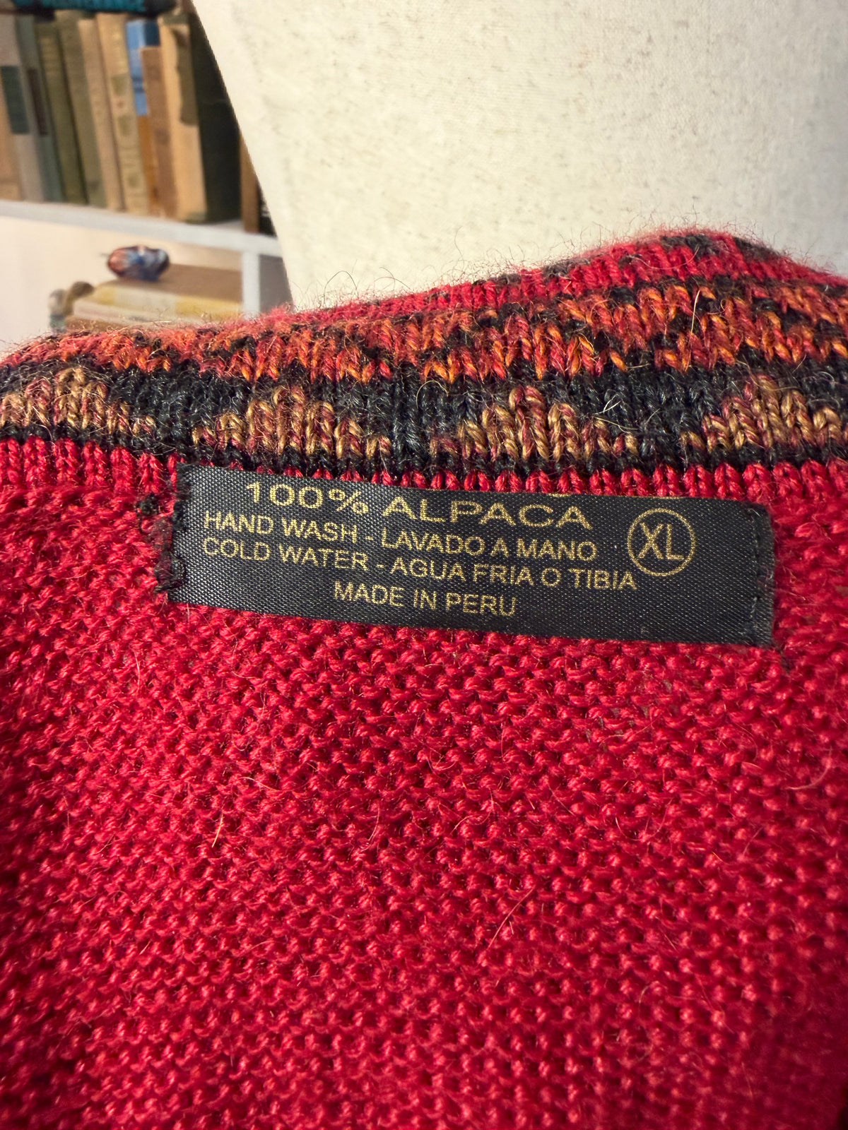 Alpaca Quarter-Zip Sweater