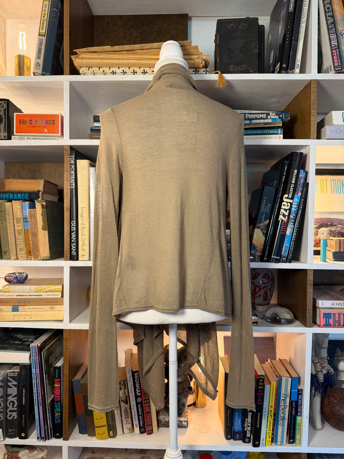 Donna Karan Open Cardigan