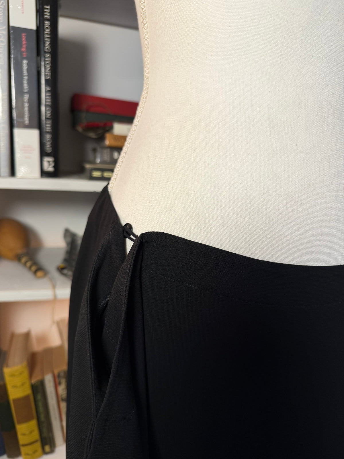 Giorgio Armani Black Floor-Length Maxi Skirt 46