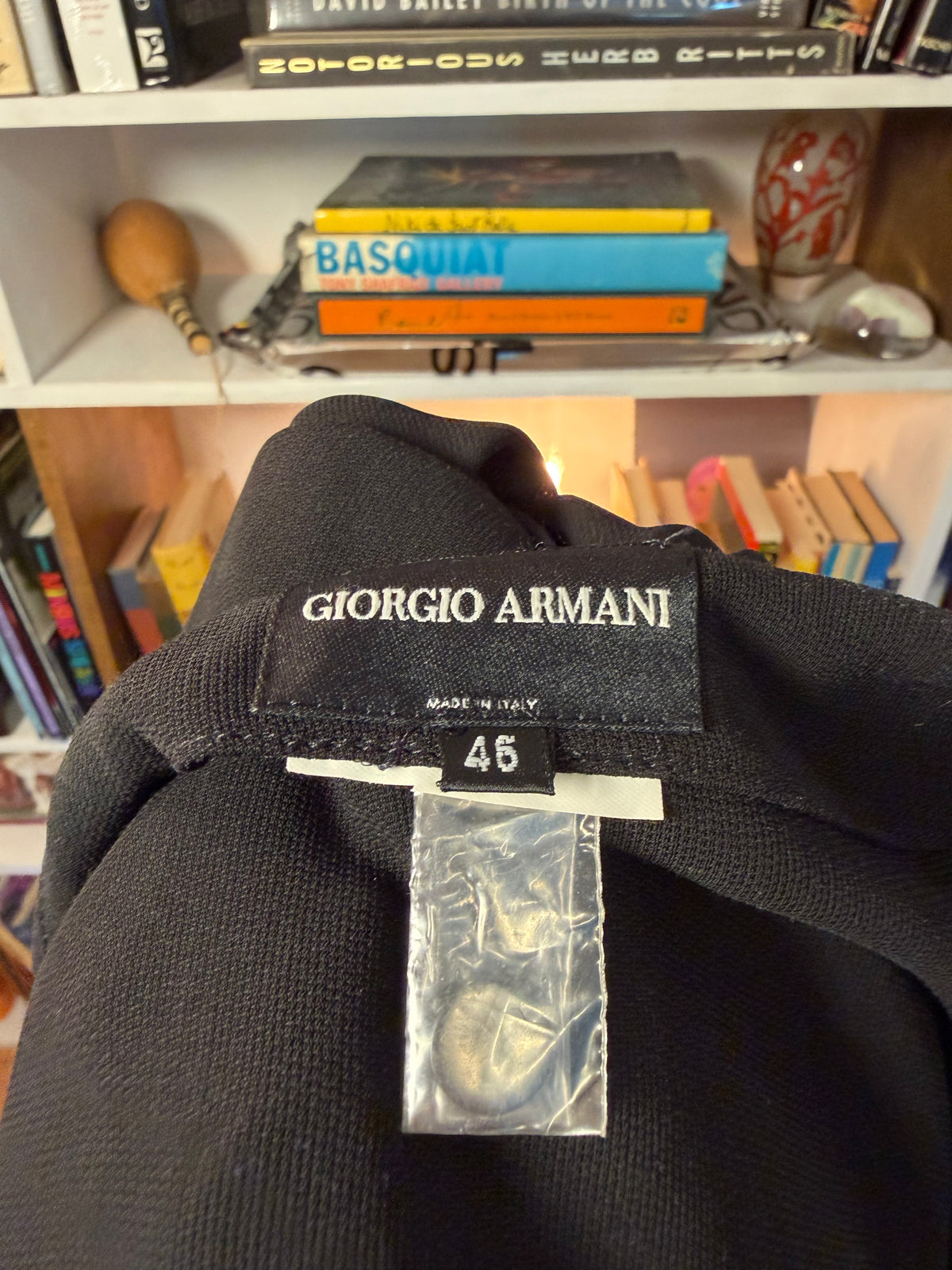 Giorgio Armani Black Floor-Length Maxi Skirt 46