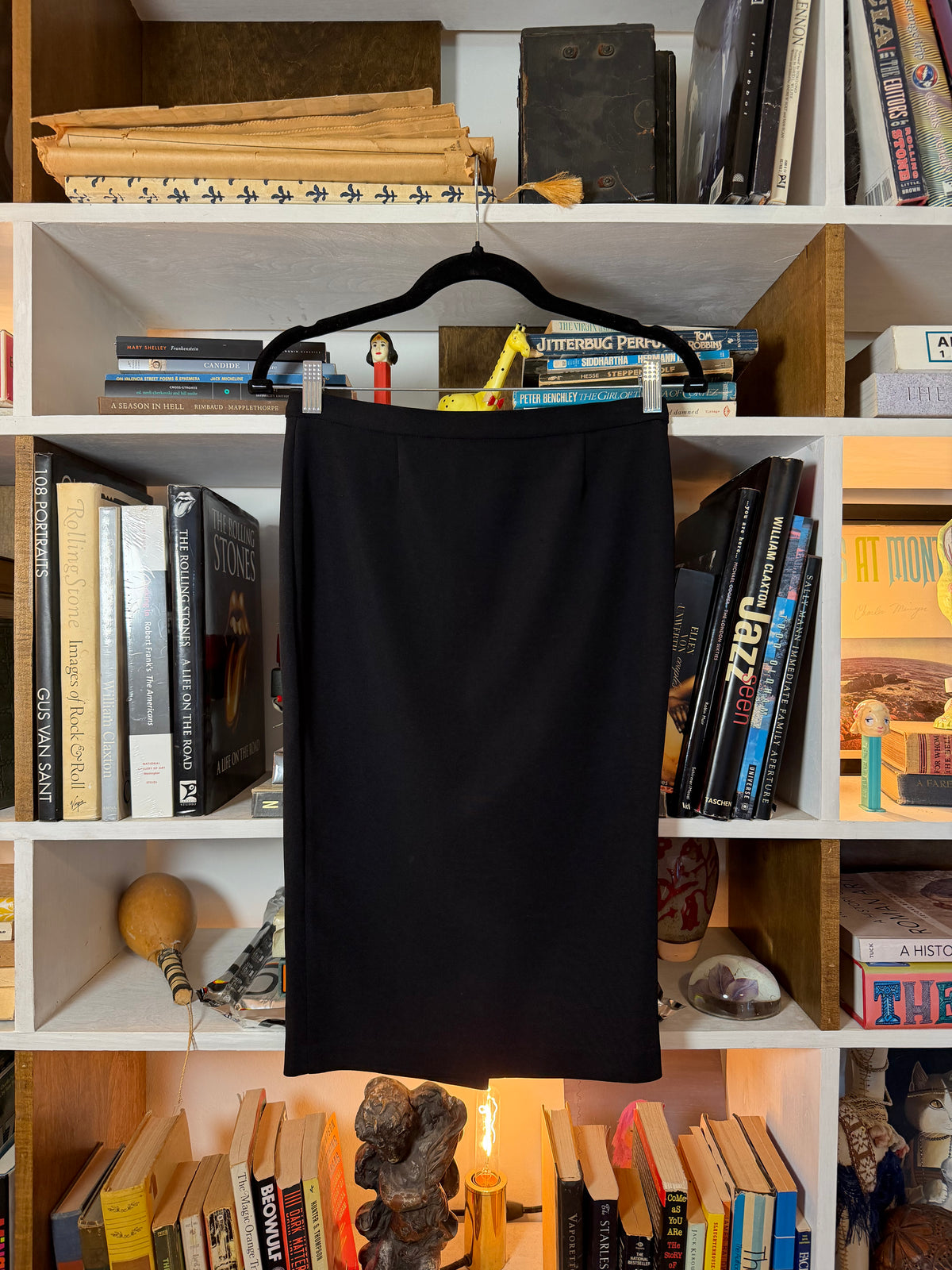 D&G Dolce & Gabbana Black Pencil Skirt