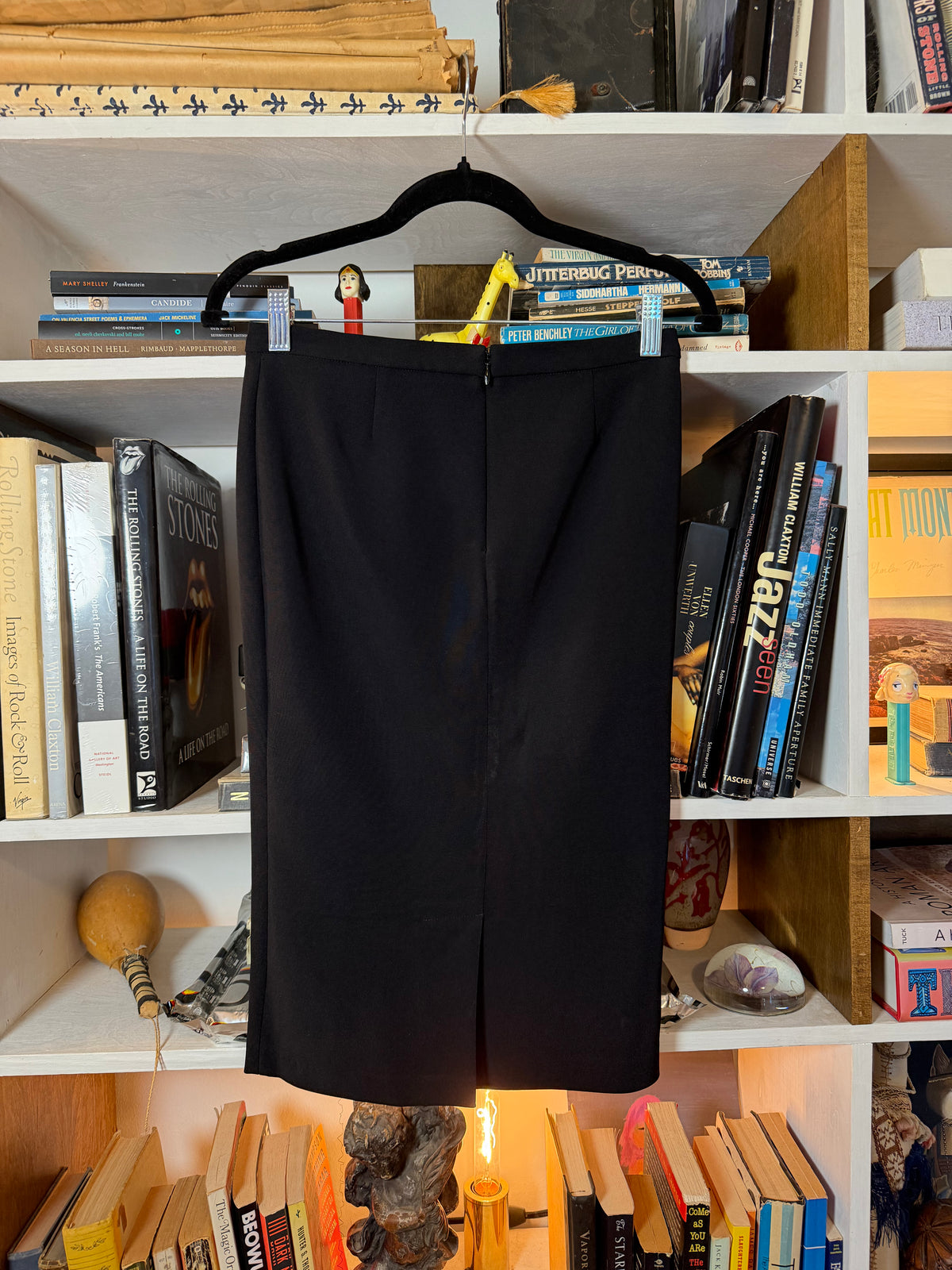 D&G Dolce & Gabbana Black Pencil Skirt