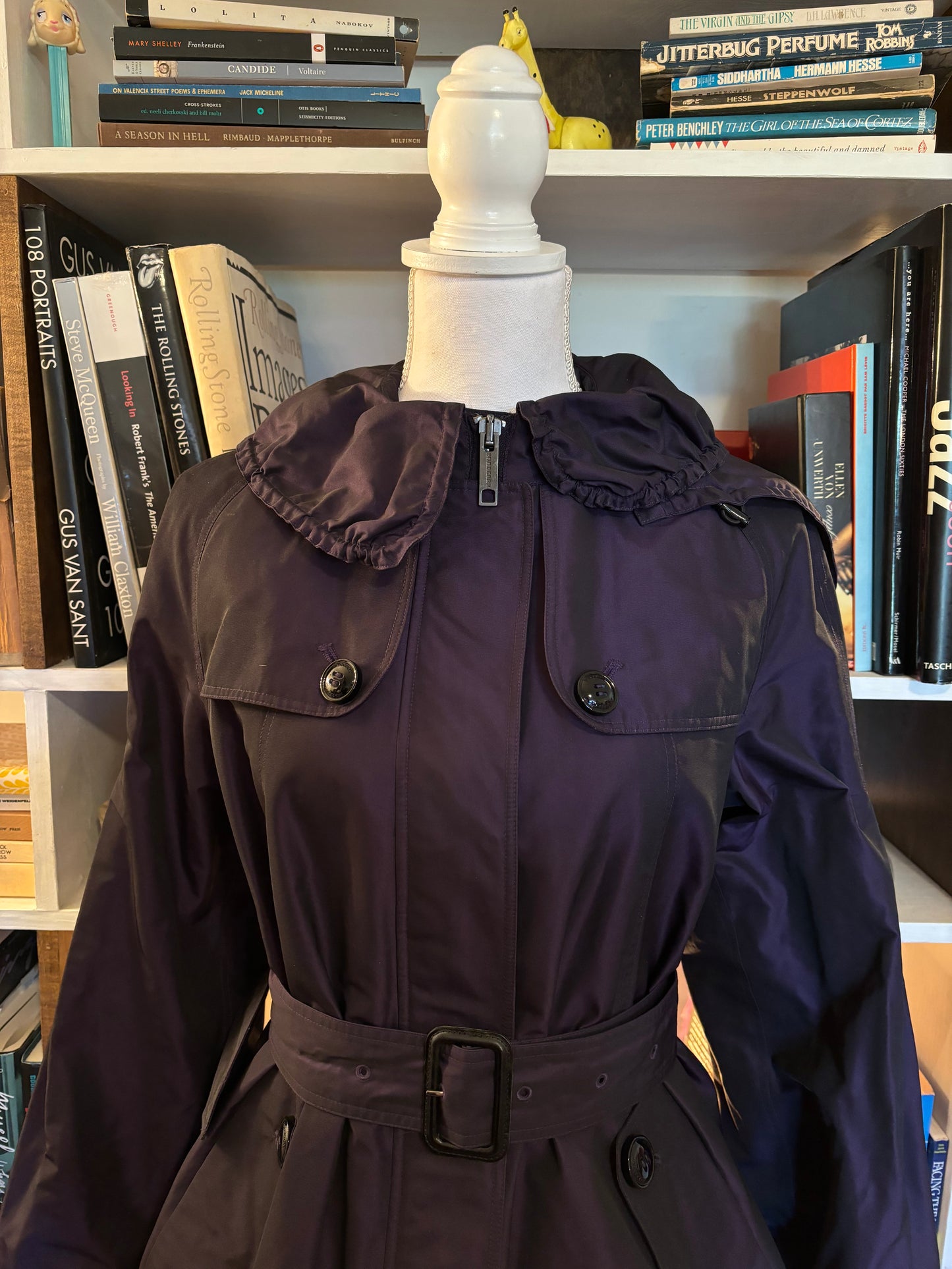 Burberry London Purple Trench