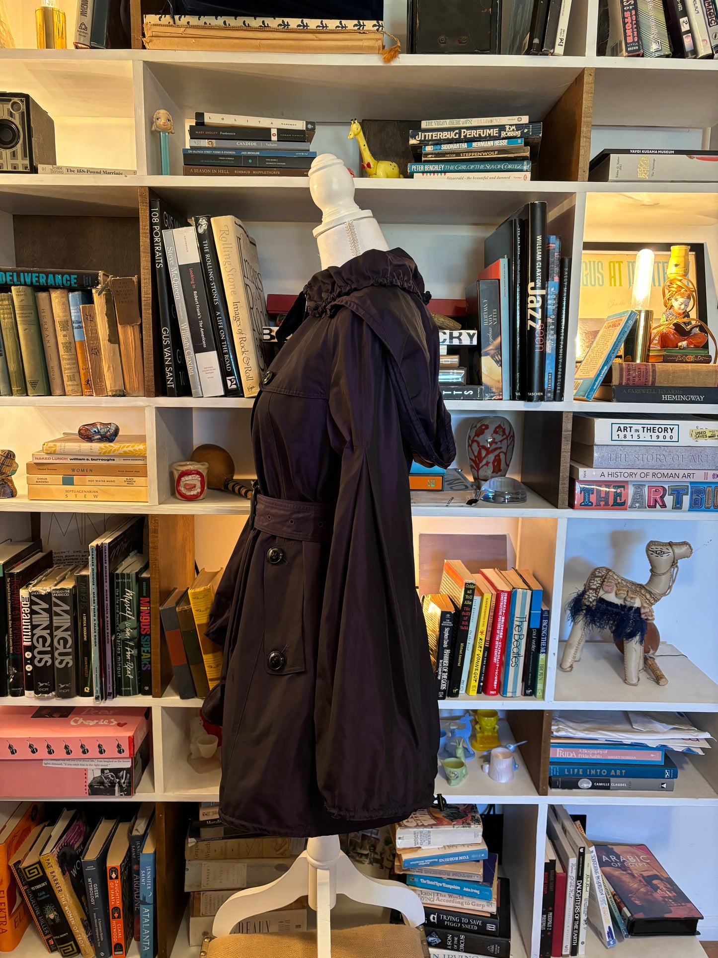 Burberry London Purple Trench