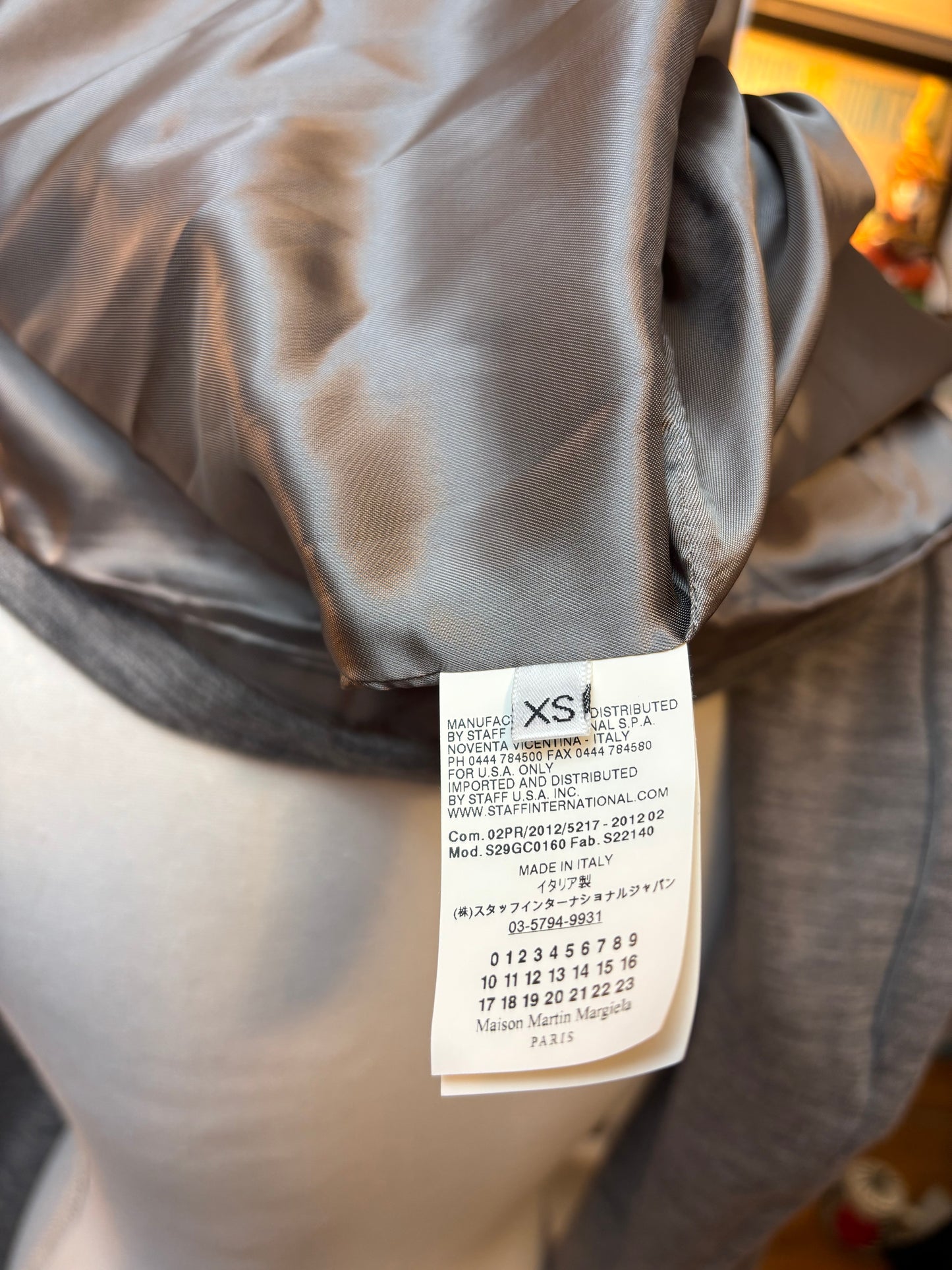 Maison Margiela Wool Poncho