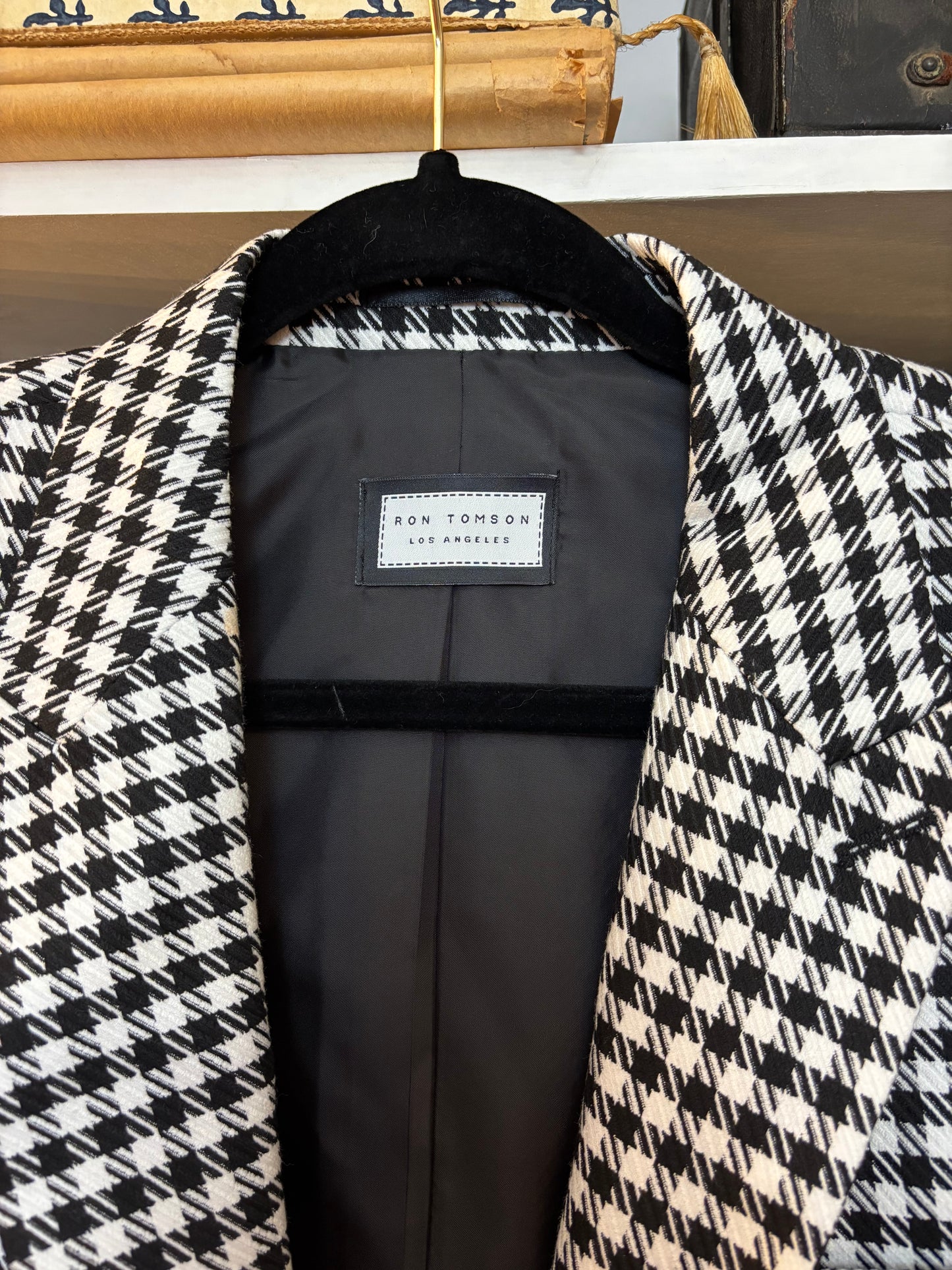 Ron Tomson Houndstooth Jacket