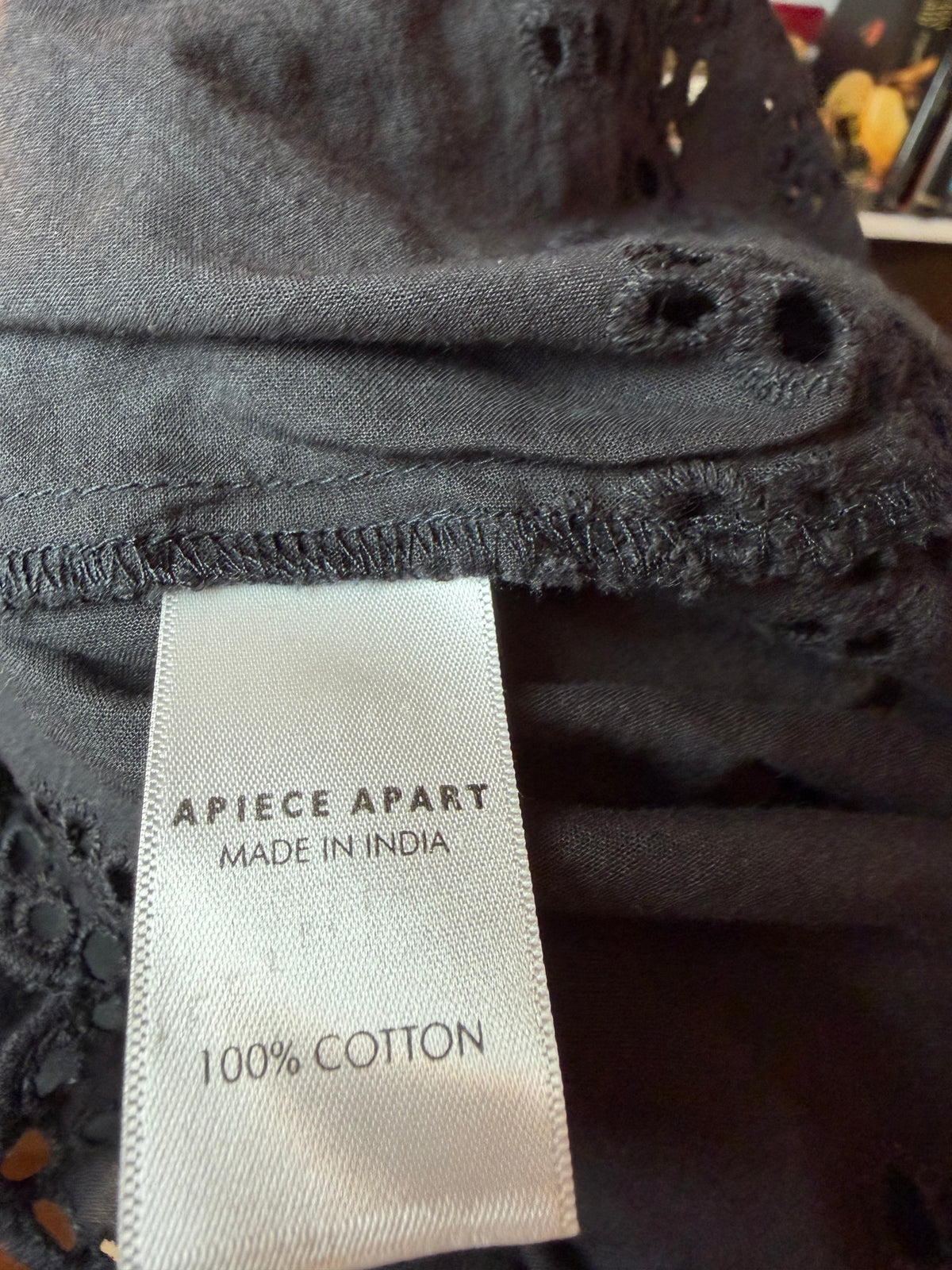 Apiece Apart Eyelet Lippard Dress