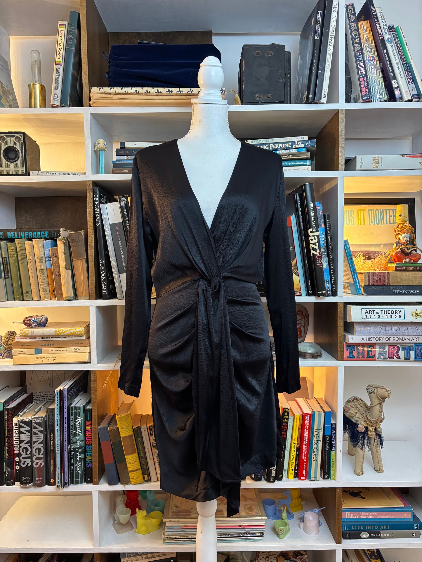 Maje Satin Dress