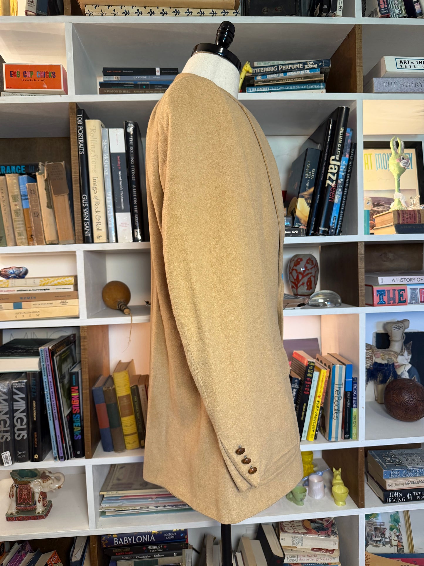 Wallach's Camel Hair Tailored Jacket