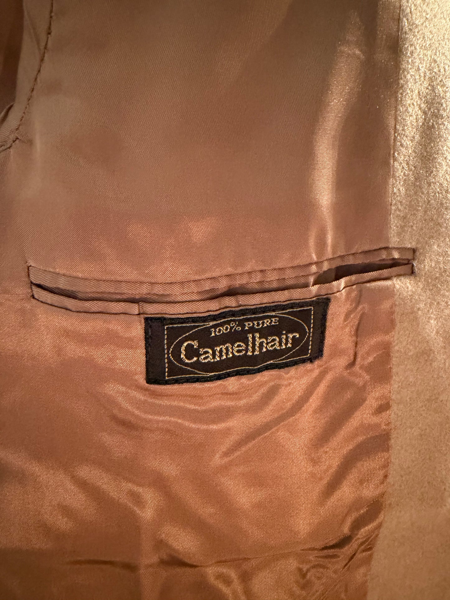 Wallach's Camel Hair Tailored Jacket