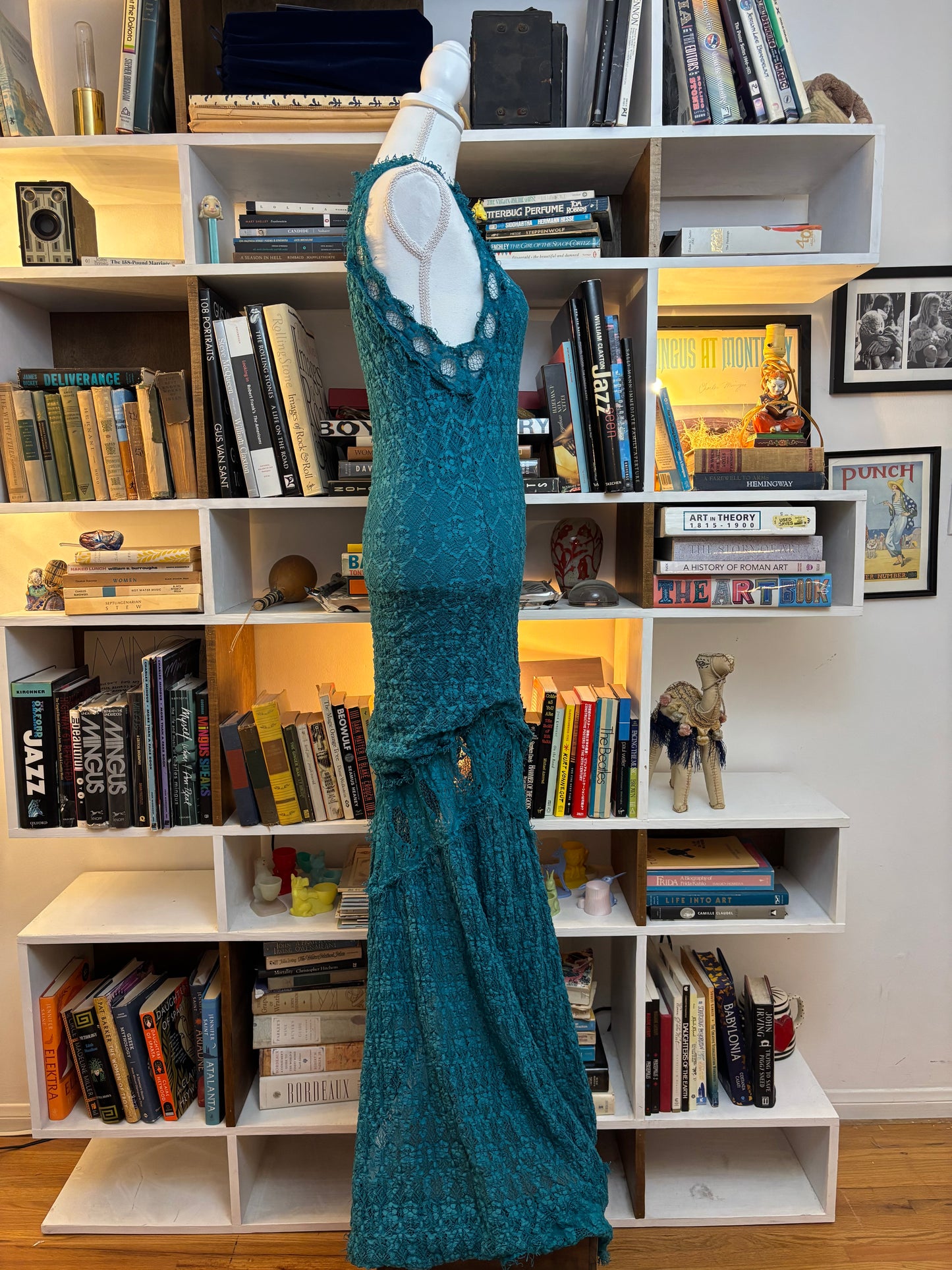 Nightcap Teal Lace Dress