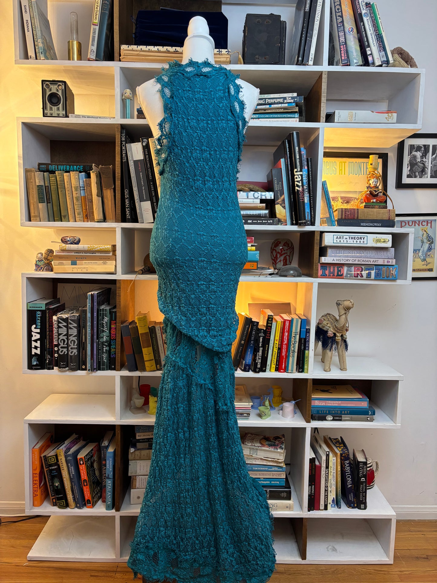 Nightcap Teal Lace Dress