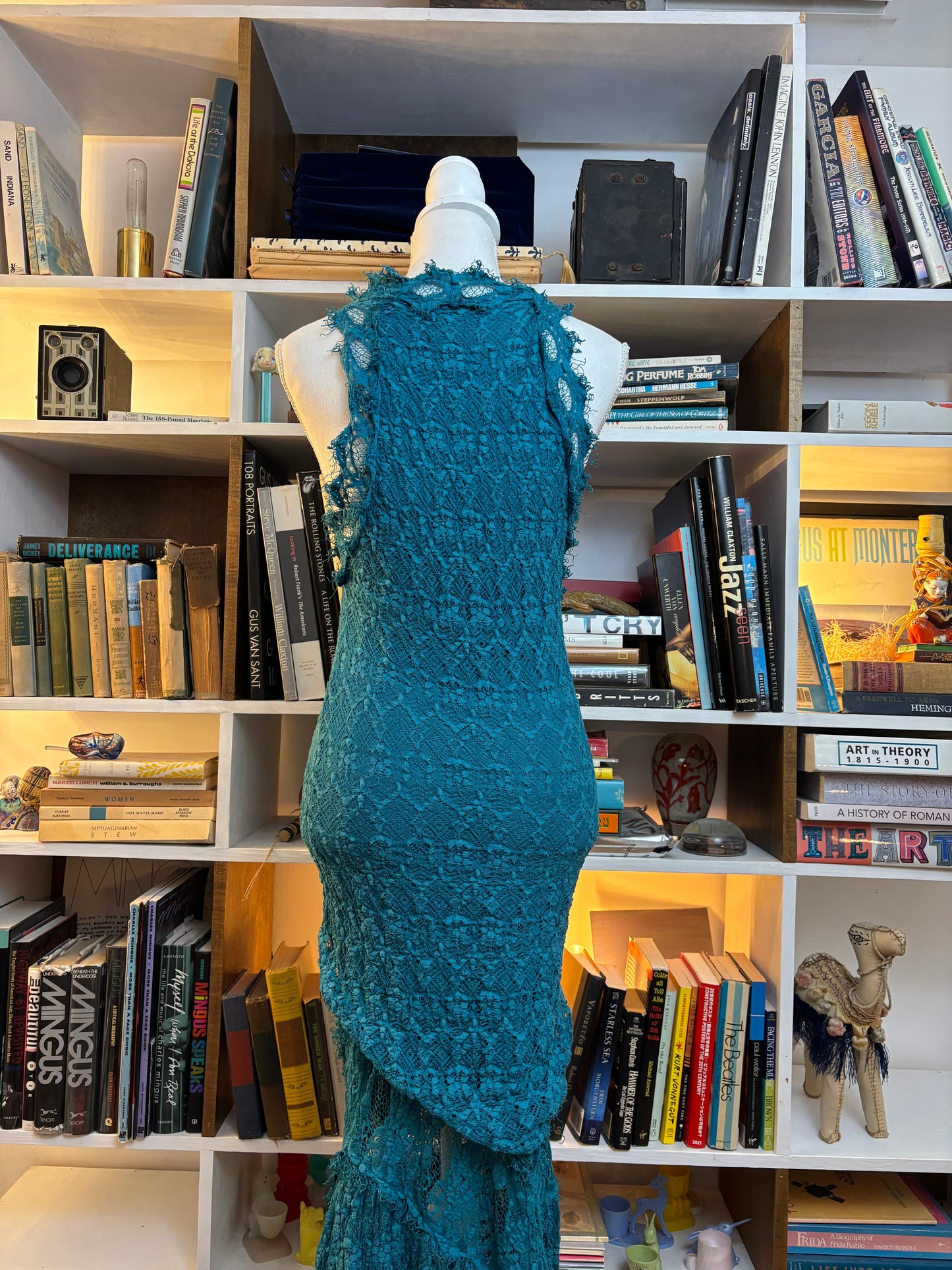 Nightcap Teal Lace Dress