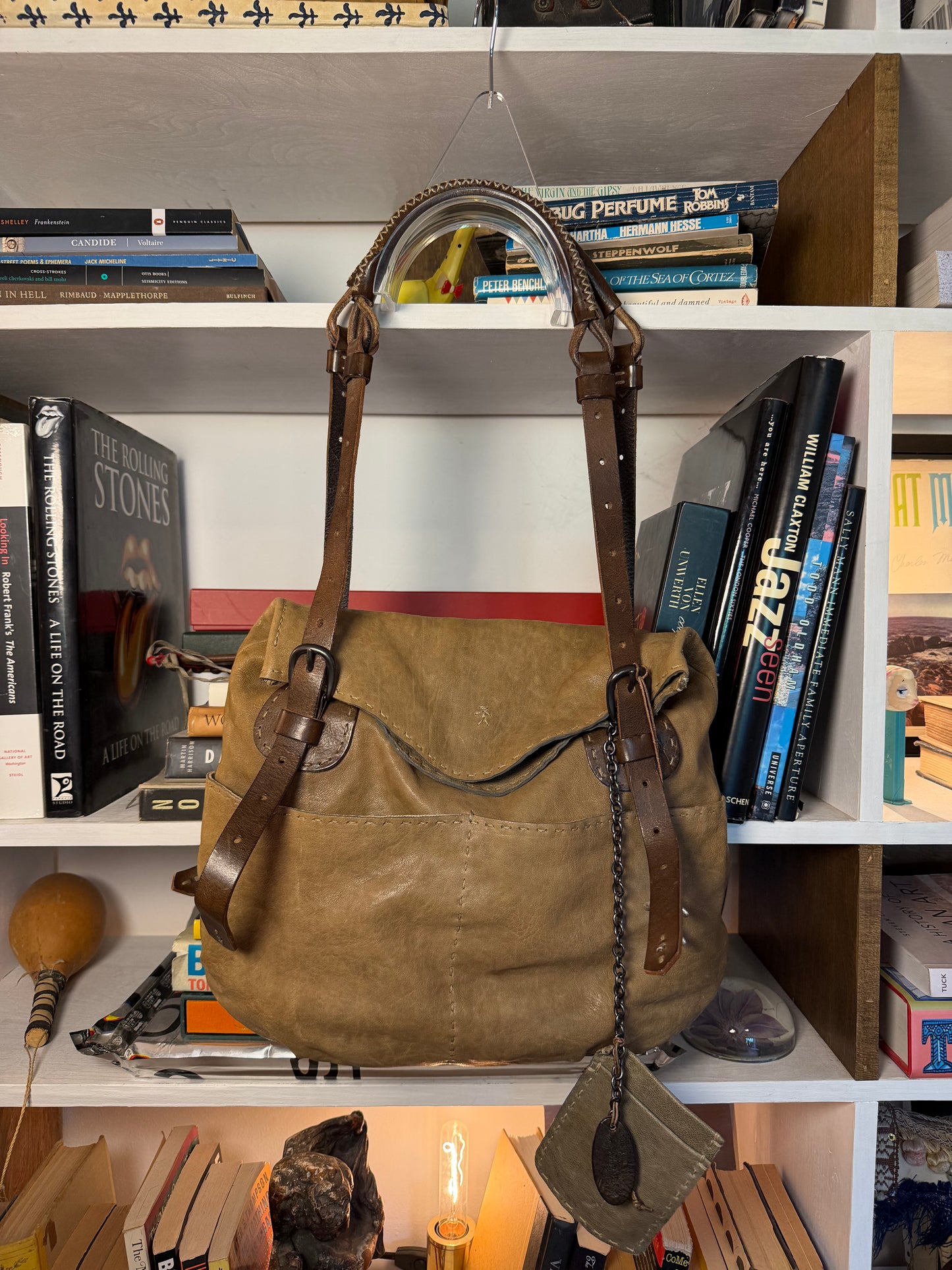 Henry Beguelin Leather Flap Bag
