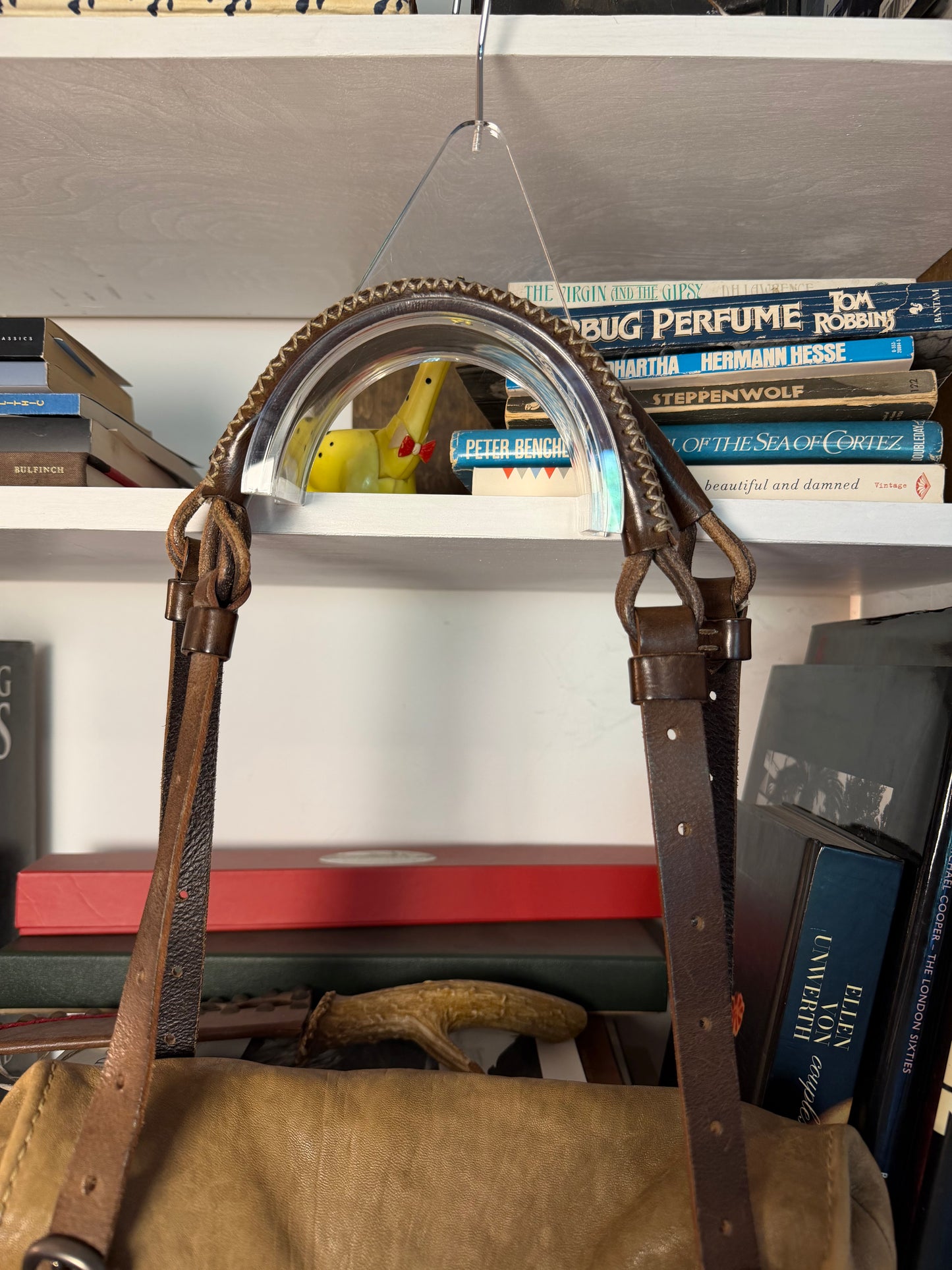 Henry Beguelin Leather Flap Bag