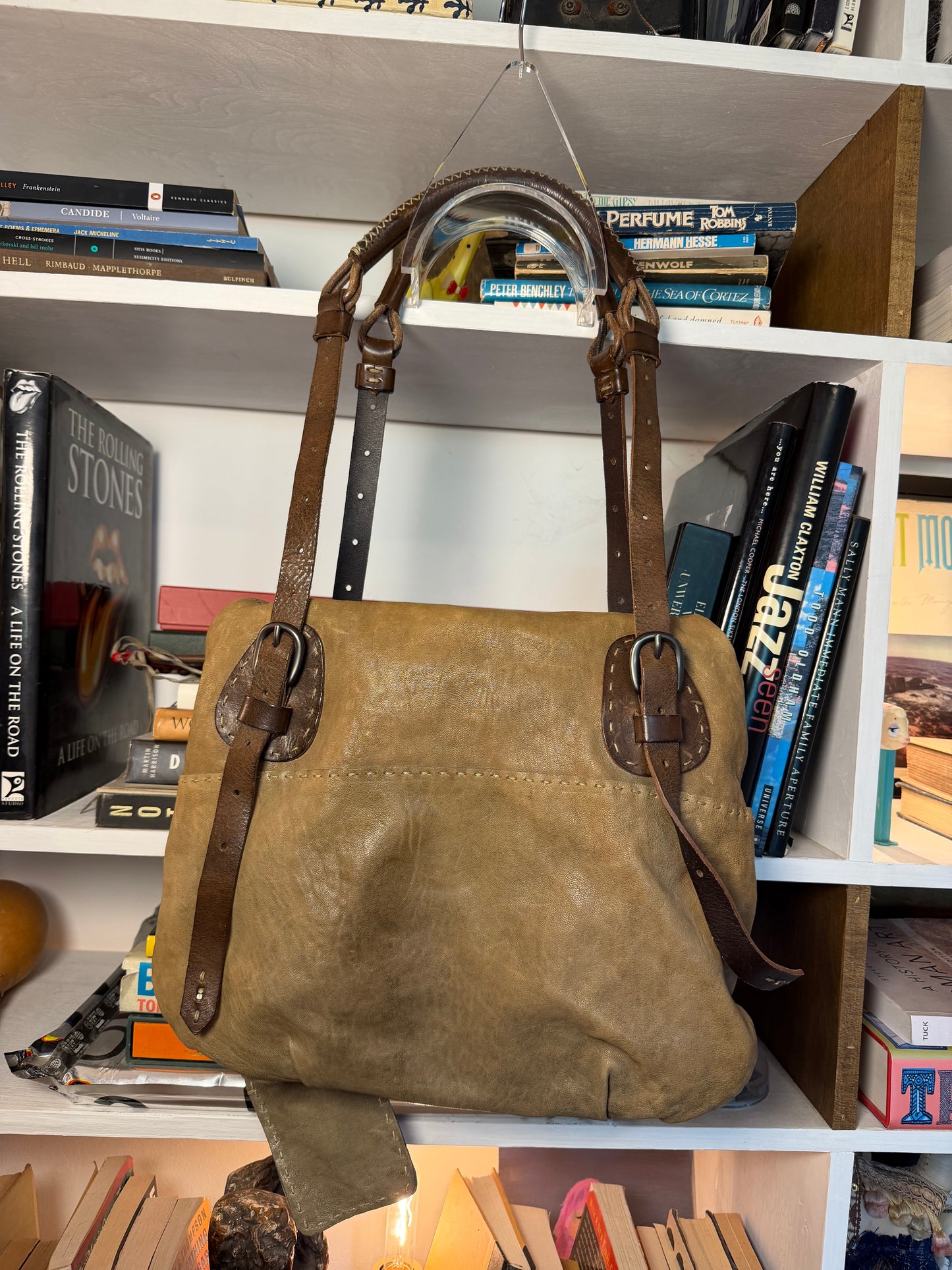 Henry Beguelin Leather Flap Bag