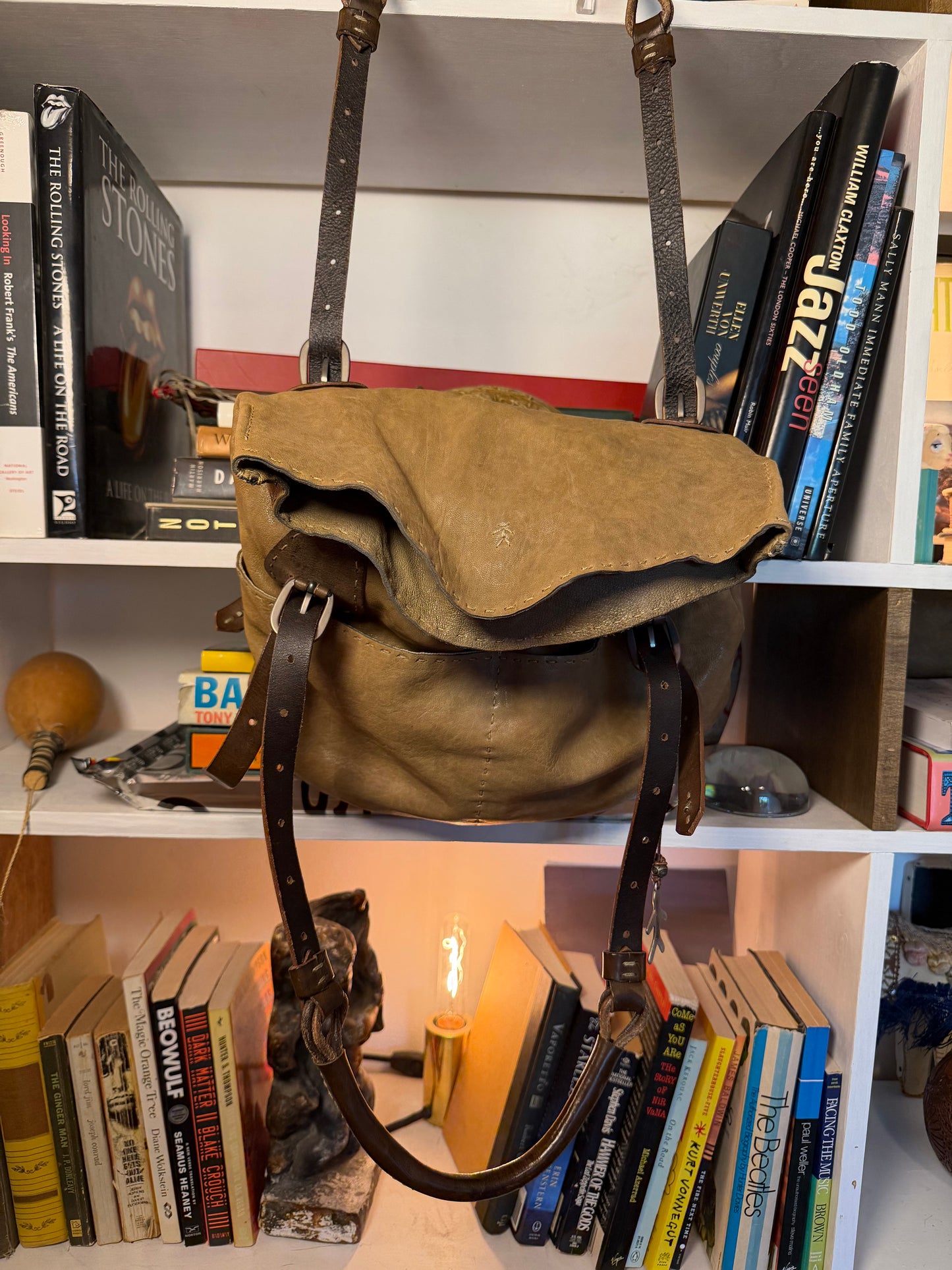 Henry Beguelin Leather Flap Bag