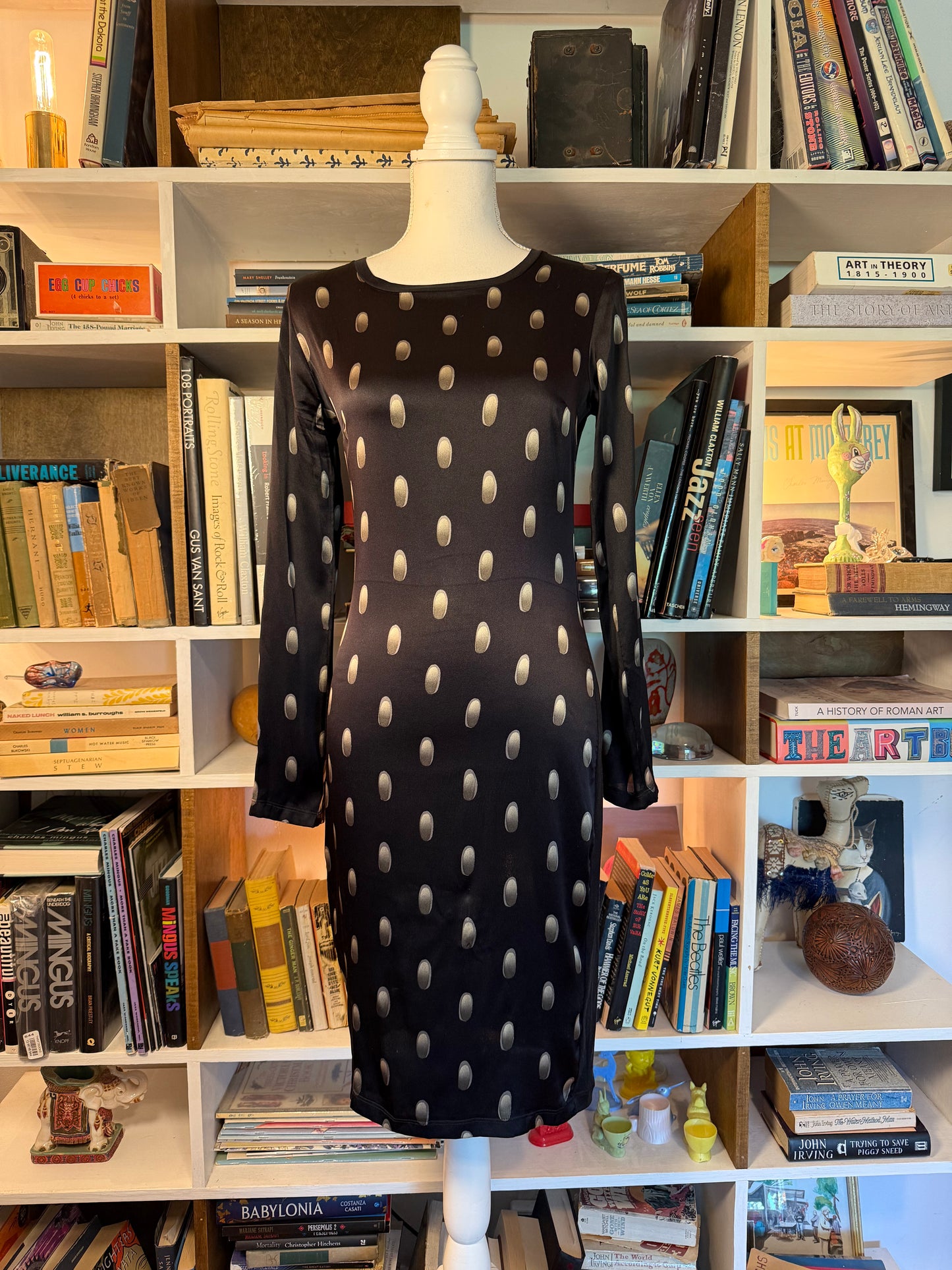 Samantha Sung patterned silk dress