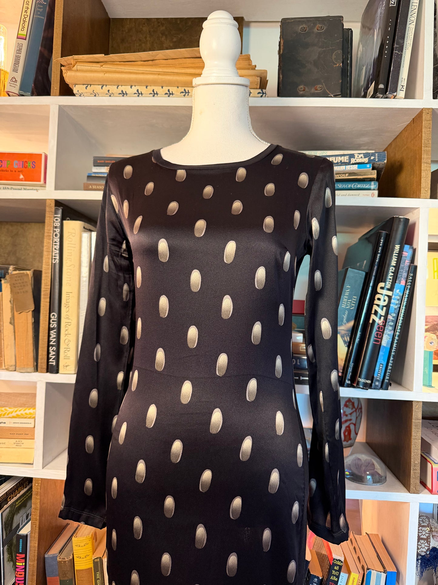 Samantha Sung patterned silk dress