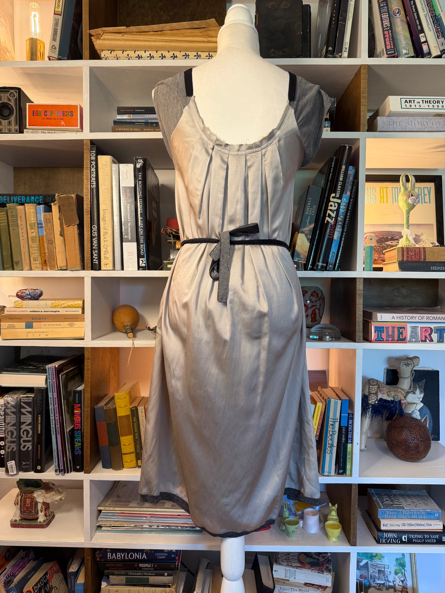 ANTIPAST grey shift dress